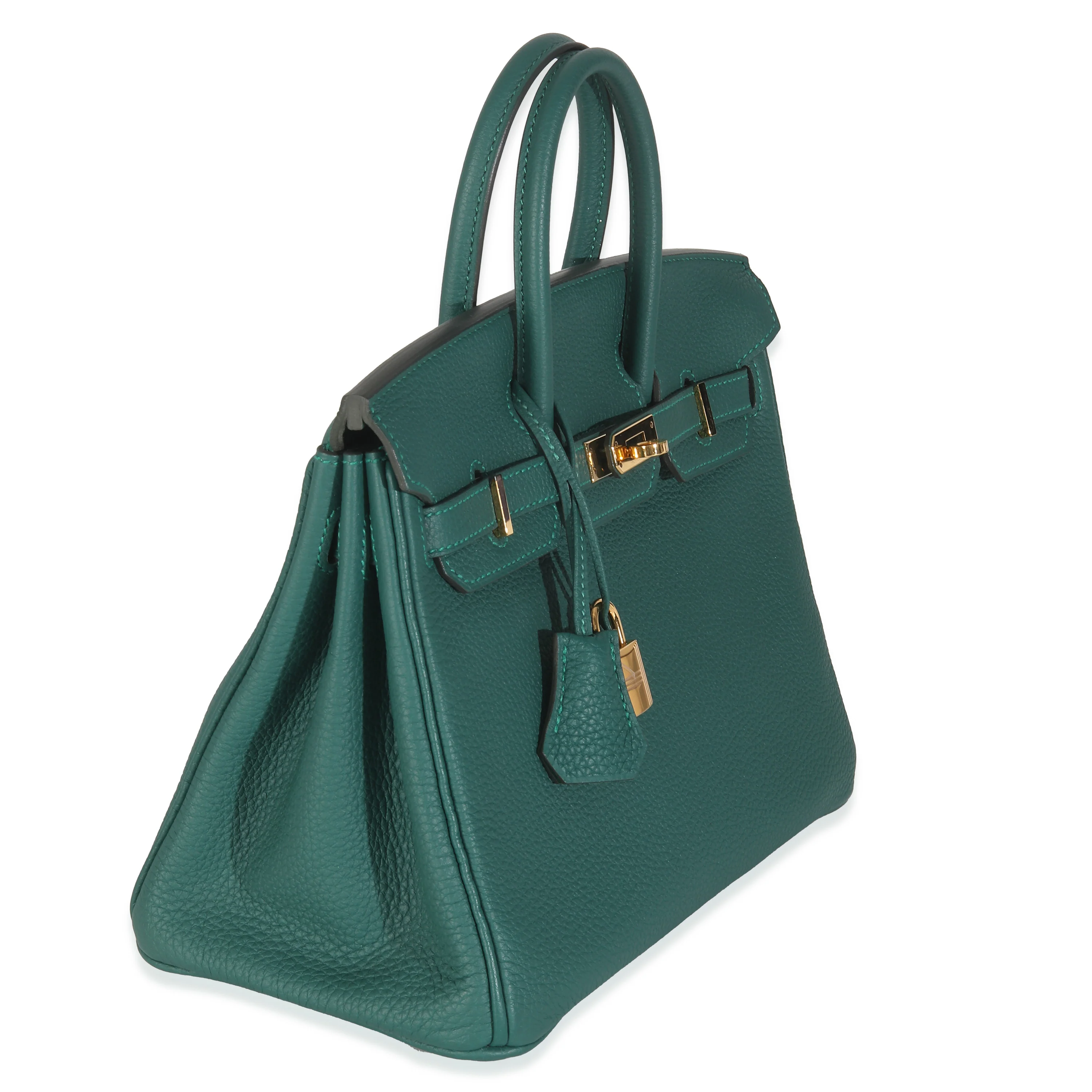 Malachite Togo Birkin 25 GHW - Image 3