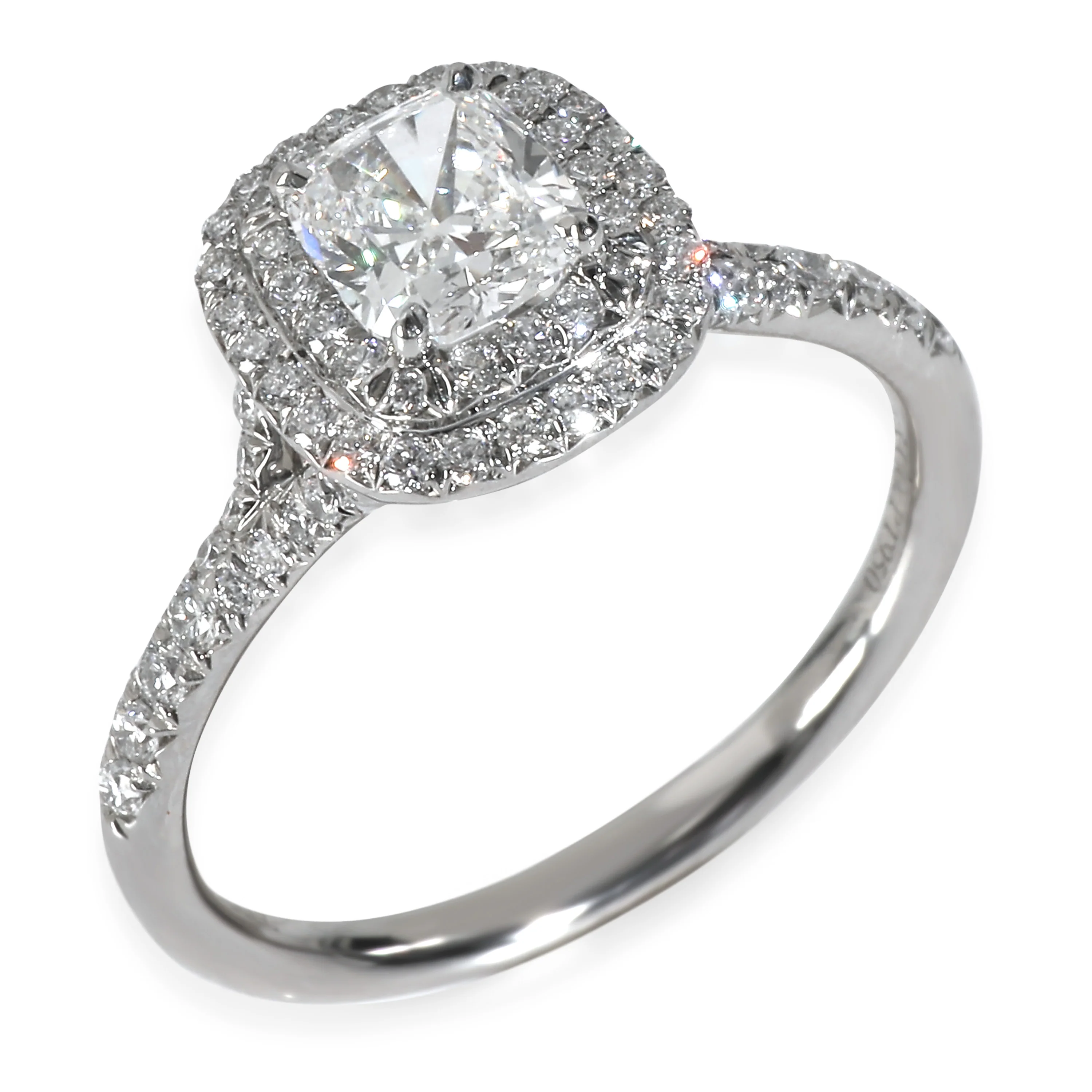 0.8 ct Cushion Diamond Soleste Engagement Engagement Ring - Image 3