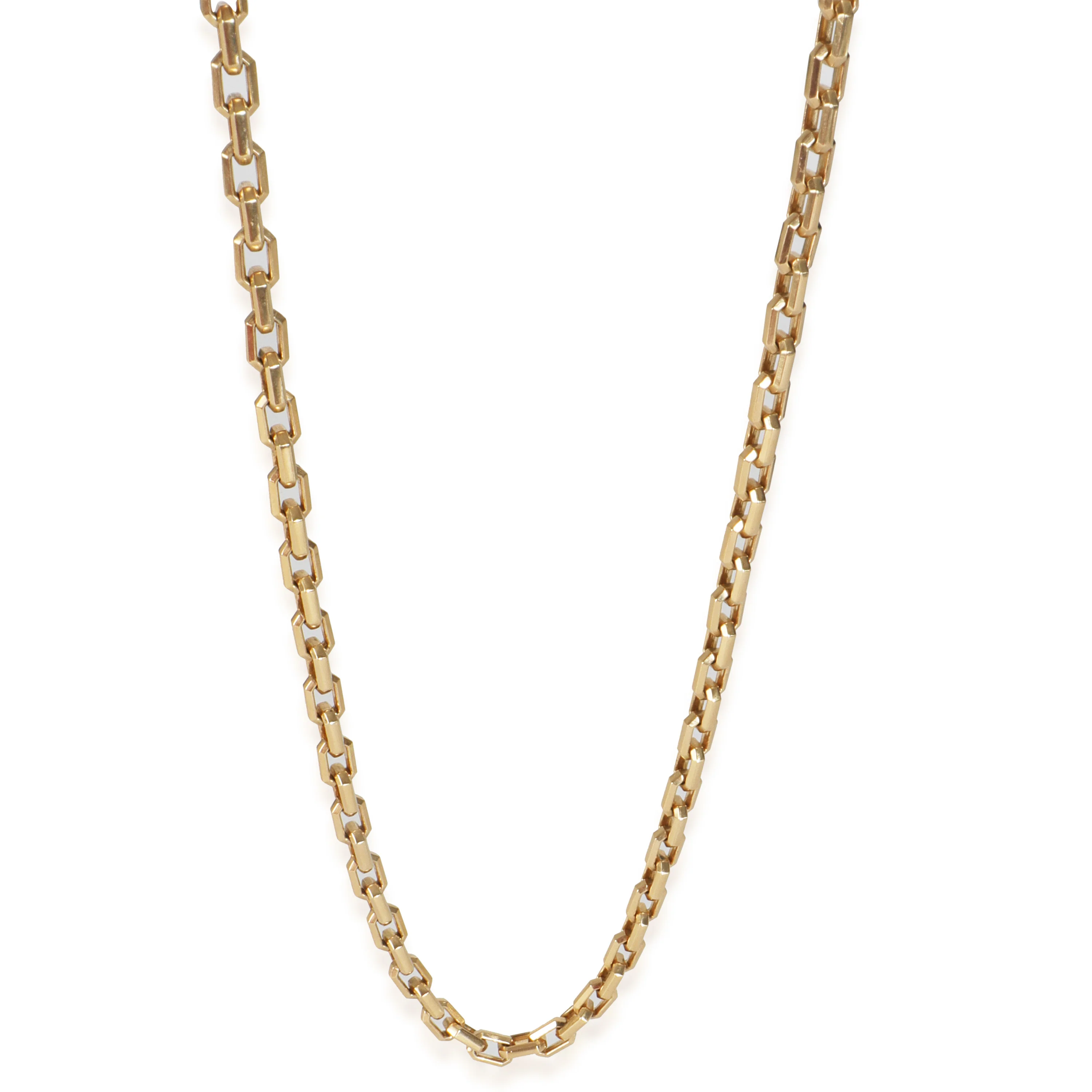 Yellow Gold Streamline Necklace