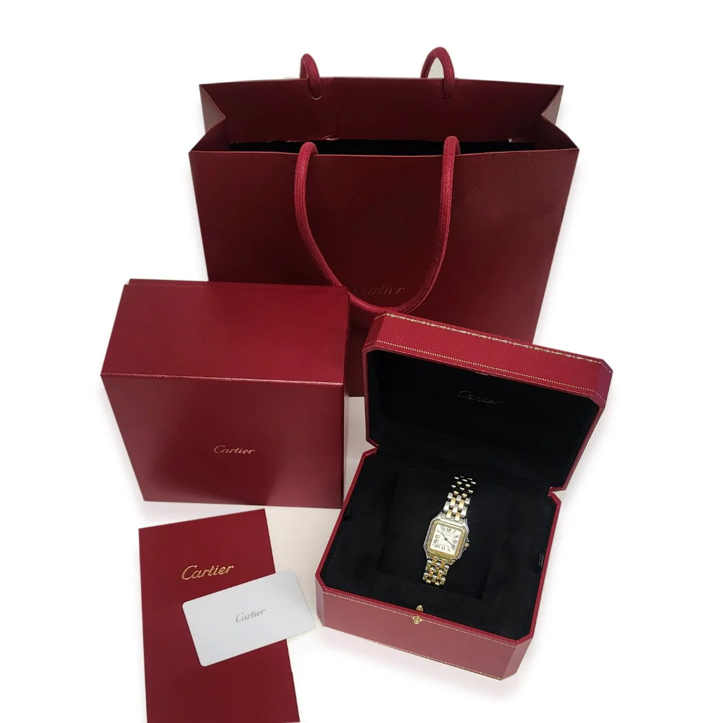 Panthere de Cartier CRW2PN0007 Womens Watch in 18K Gold & Steel - Image 6