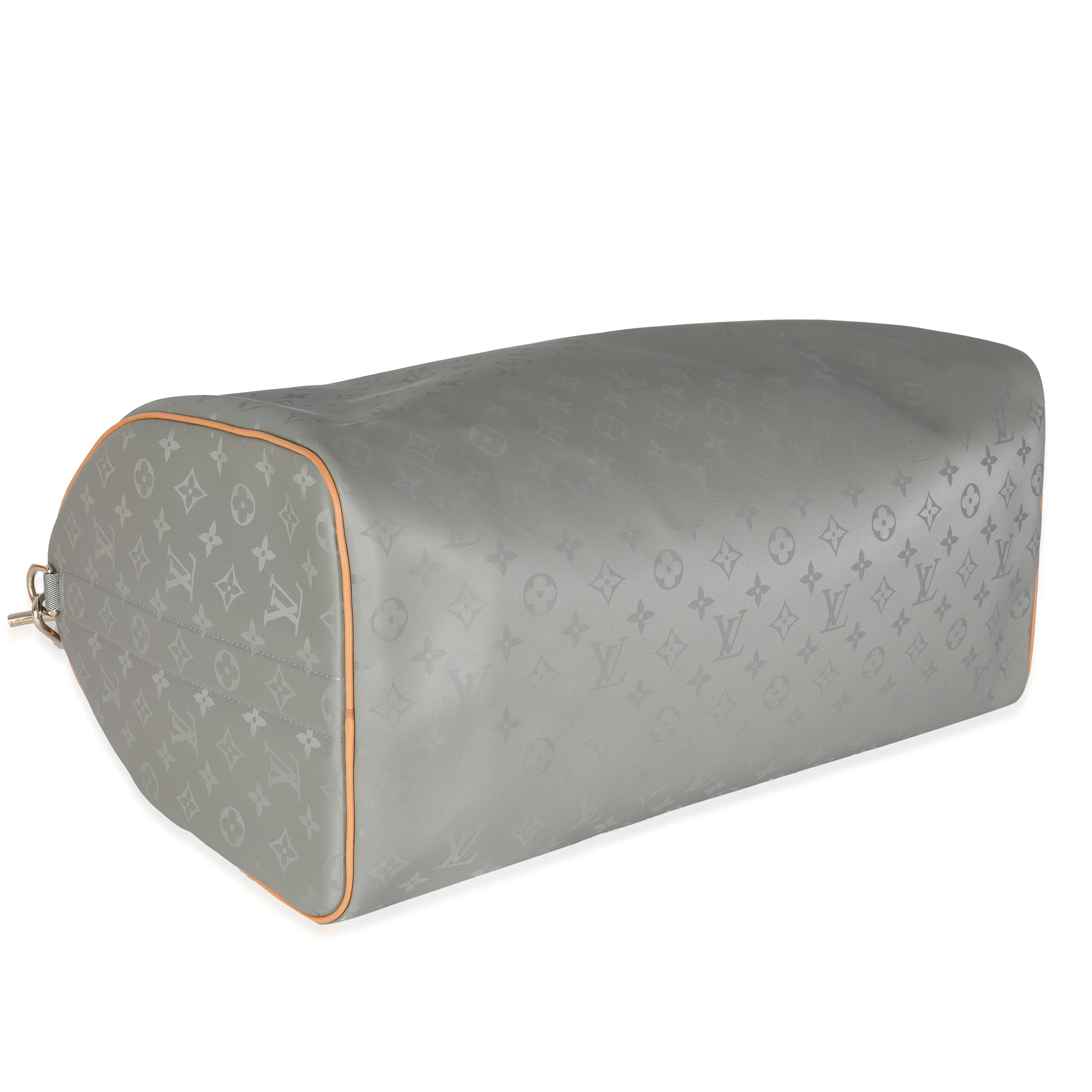 Monogram Titanium Keepall Bandouliere 50 - Image 6