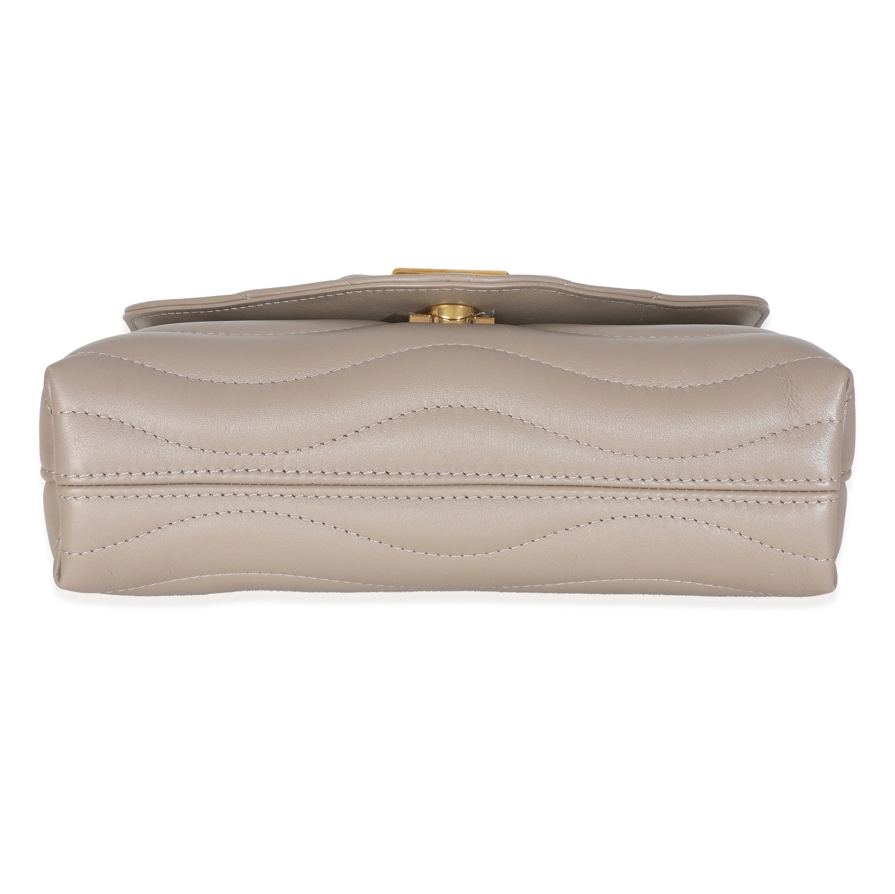 Taupe Calf Leather New Wave Chain MM - Image 5