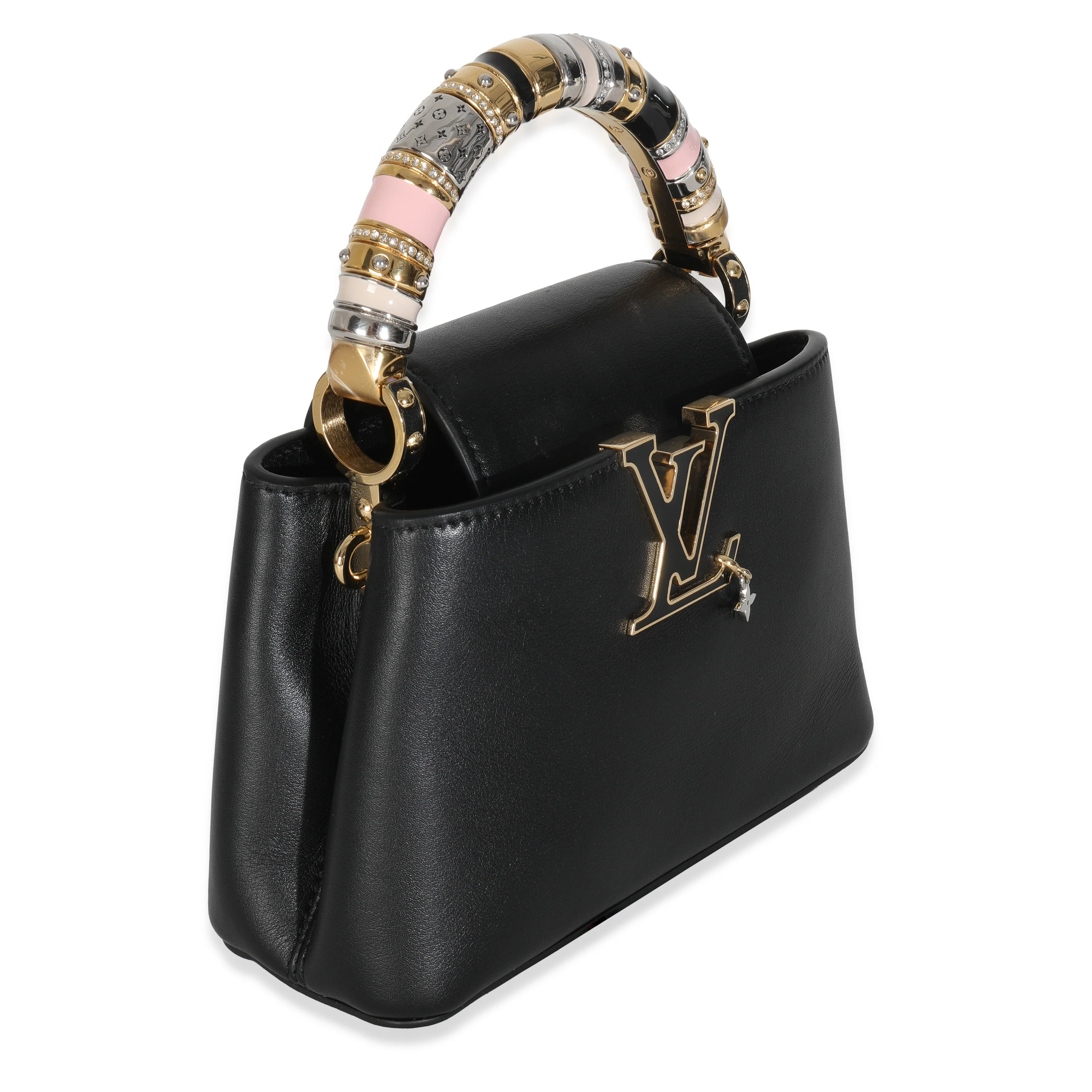 Black Taurillon Mini Capucines - Image 3