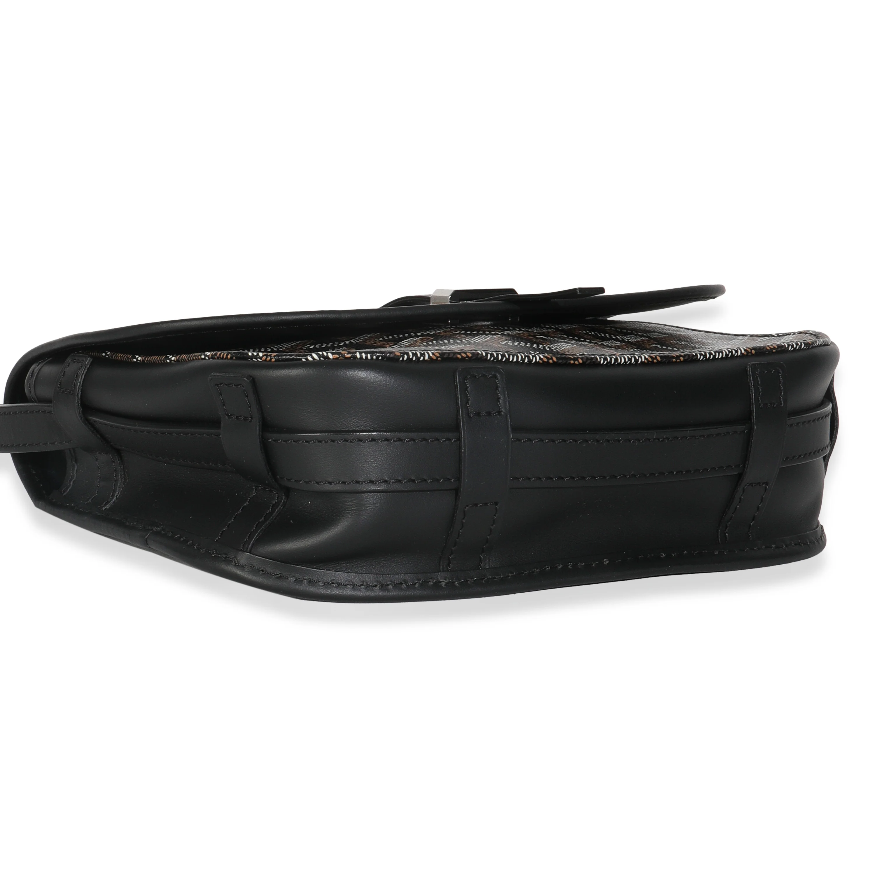 Black Goyardine Canvas Belvedere PM Messenger - Image 6