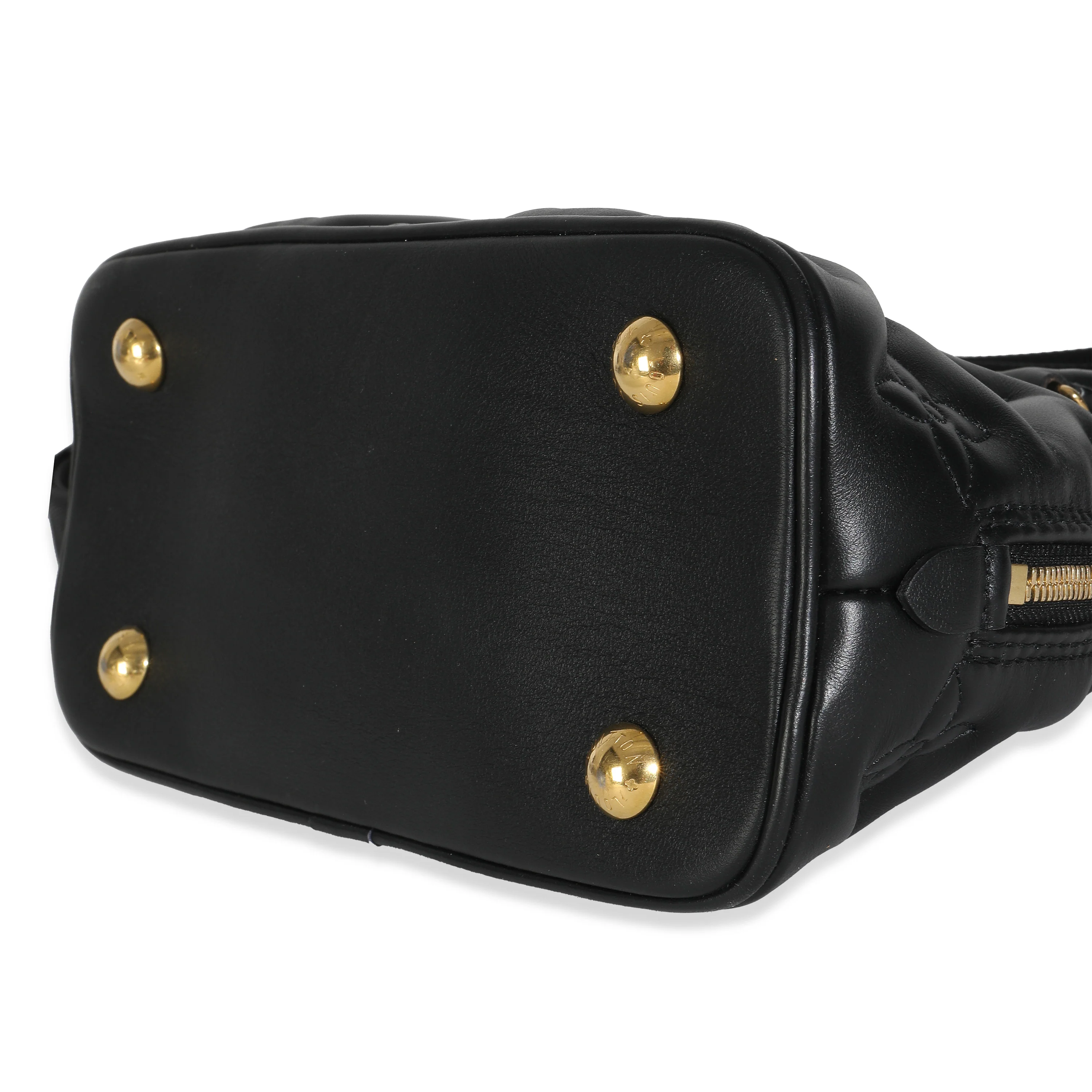 Black Bubblegram Calfskin Alma BB - Image 7