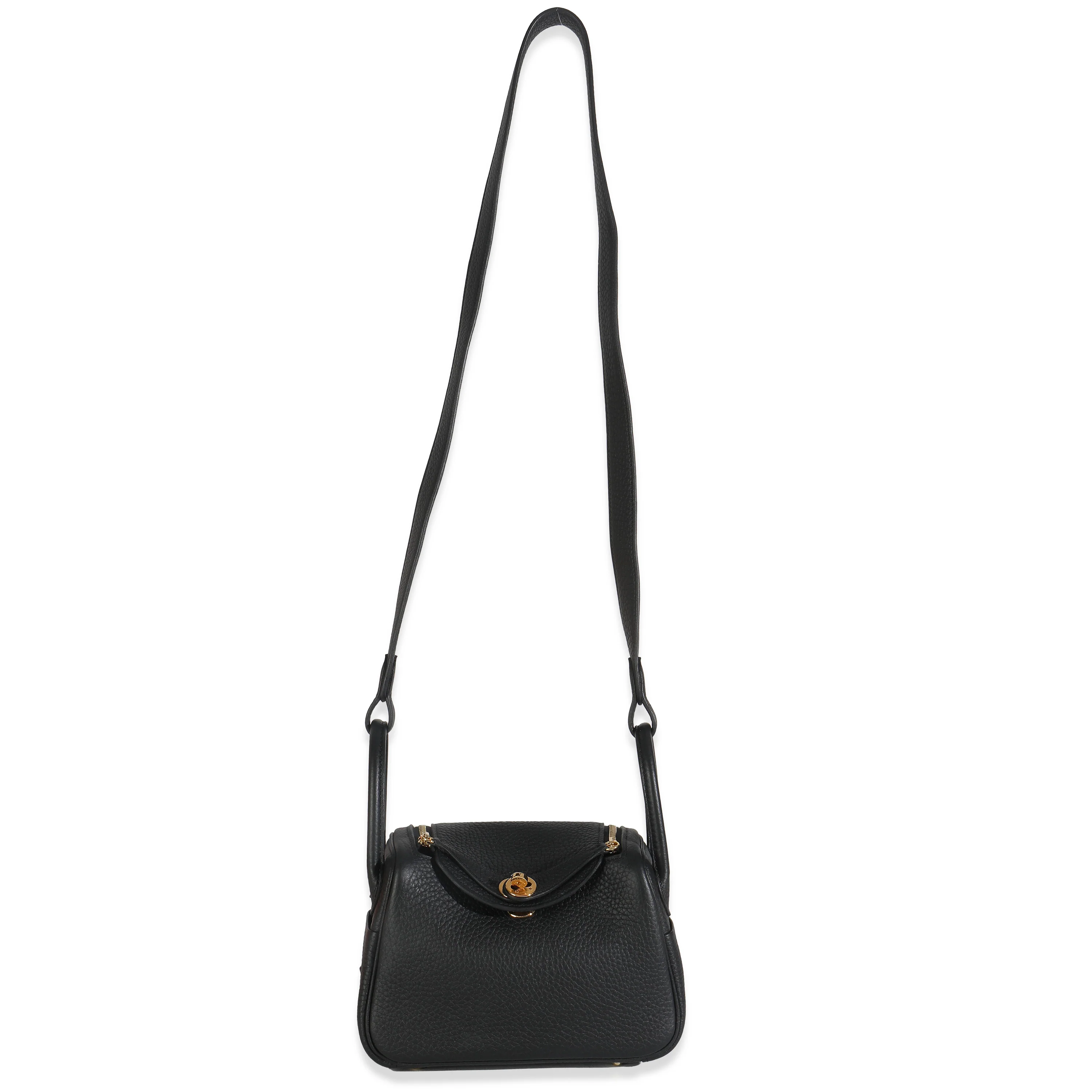 Black Clemence Mini Lindy 20 GHW - Image 8