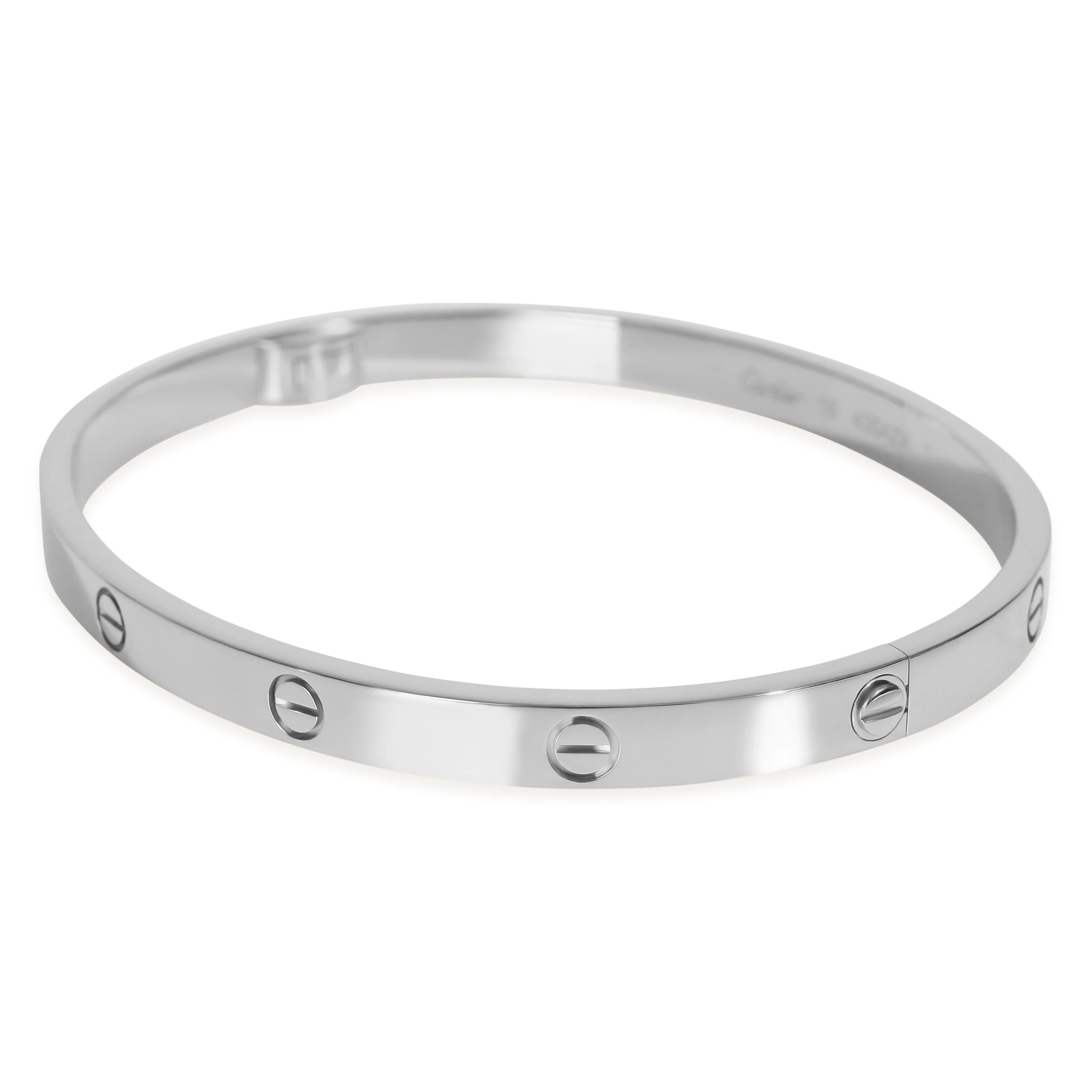 White Gold Medium Model Love Bracelet - Image 2