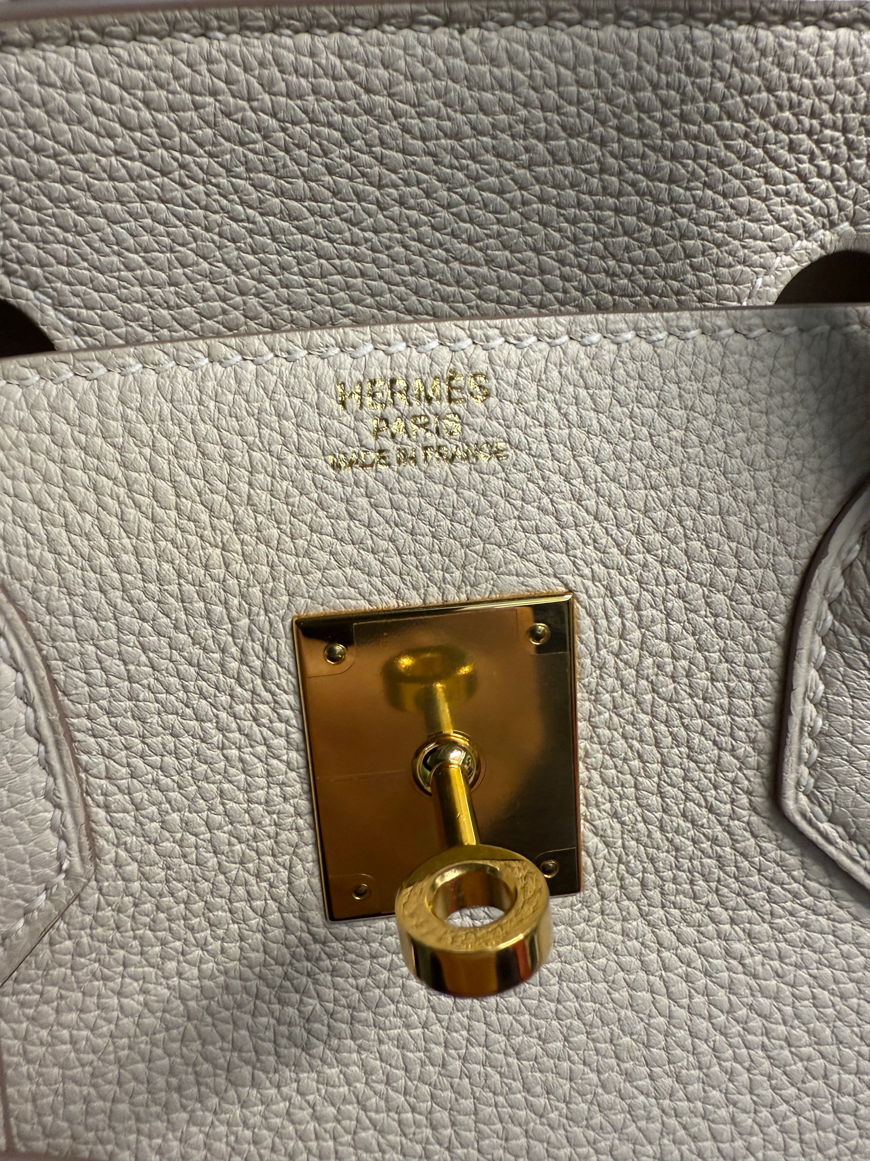 Craie Togo Birkin 30 GHW - Image 11