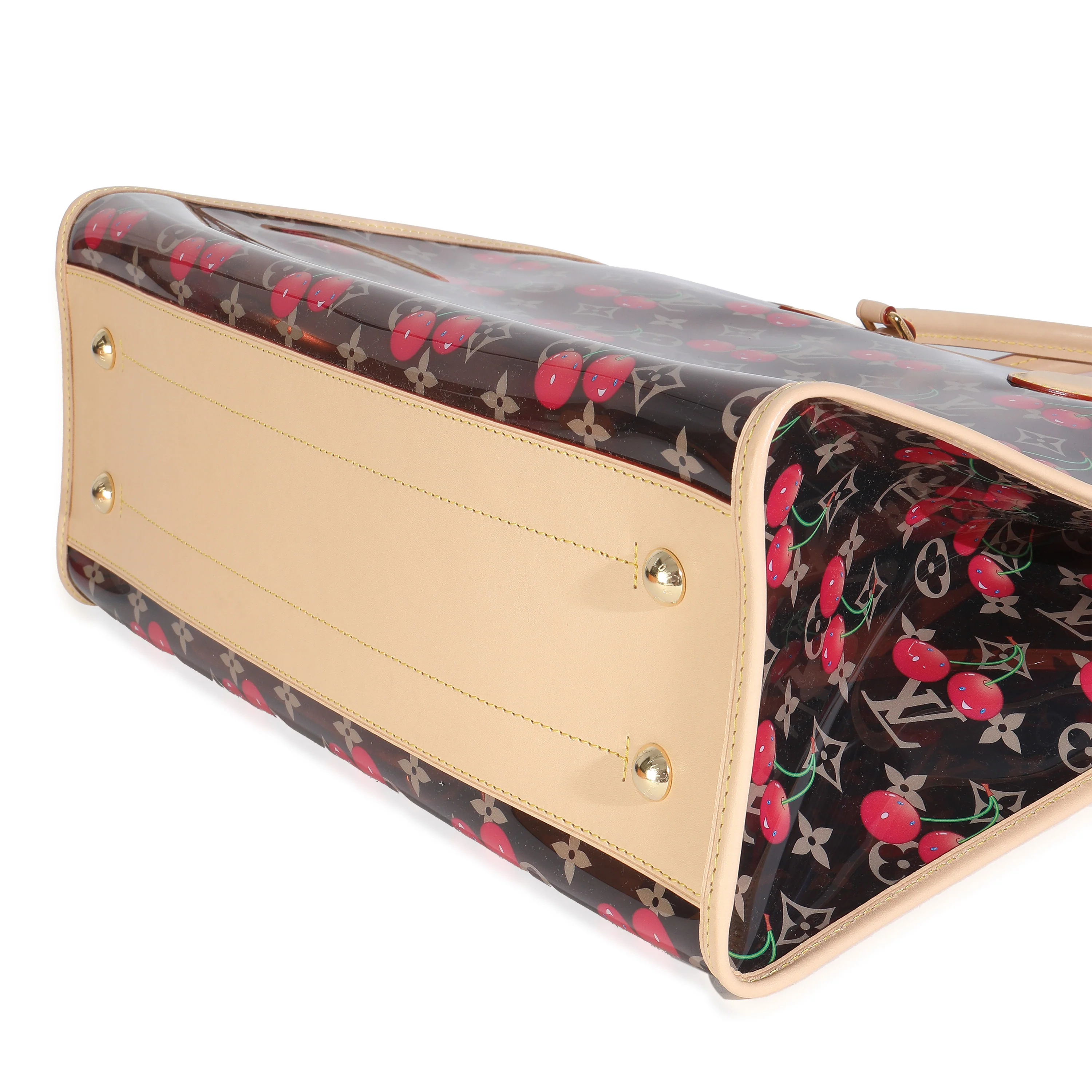 x TM Monogram Cherry Crystal Onthego GM - Image 7