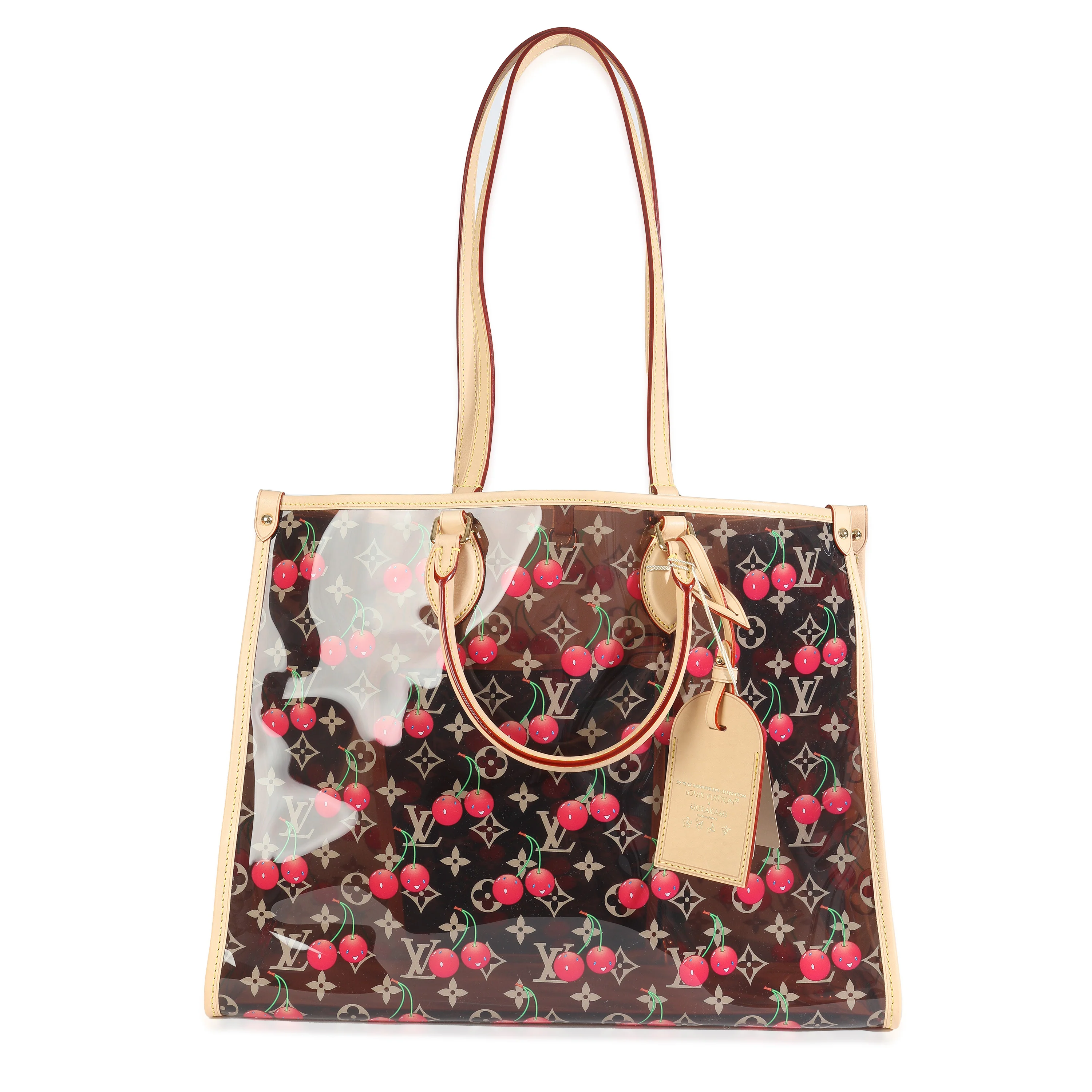 x TM Monogram Cherry Crystal Onthego GM - Image 8