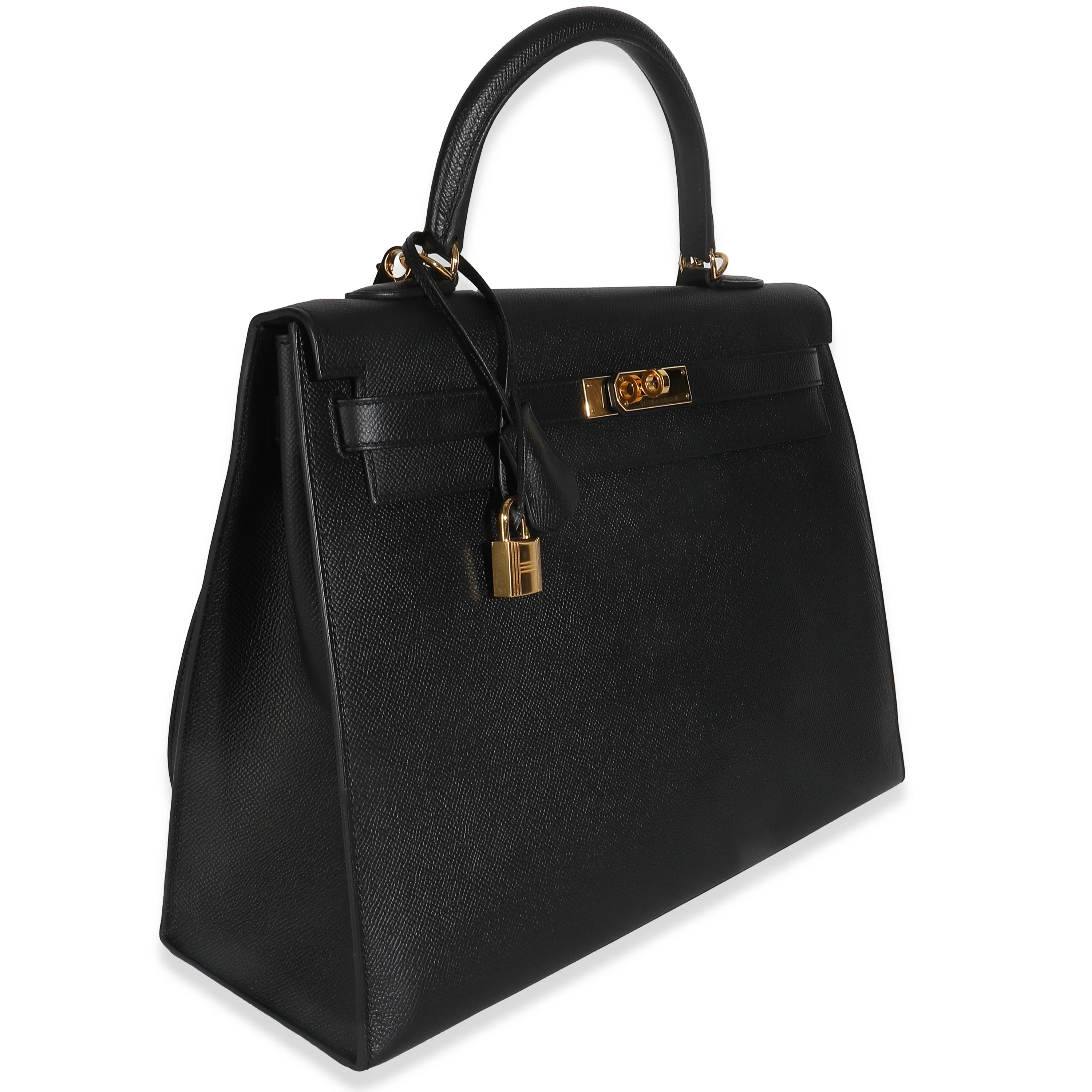 Black Epsom Sellier Kelly 35 GHW - Image 3