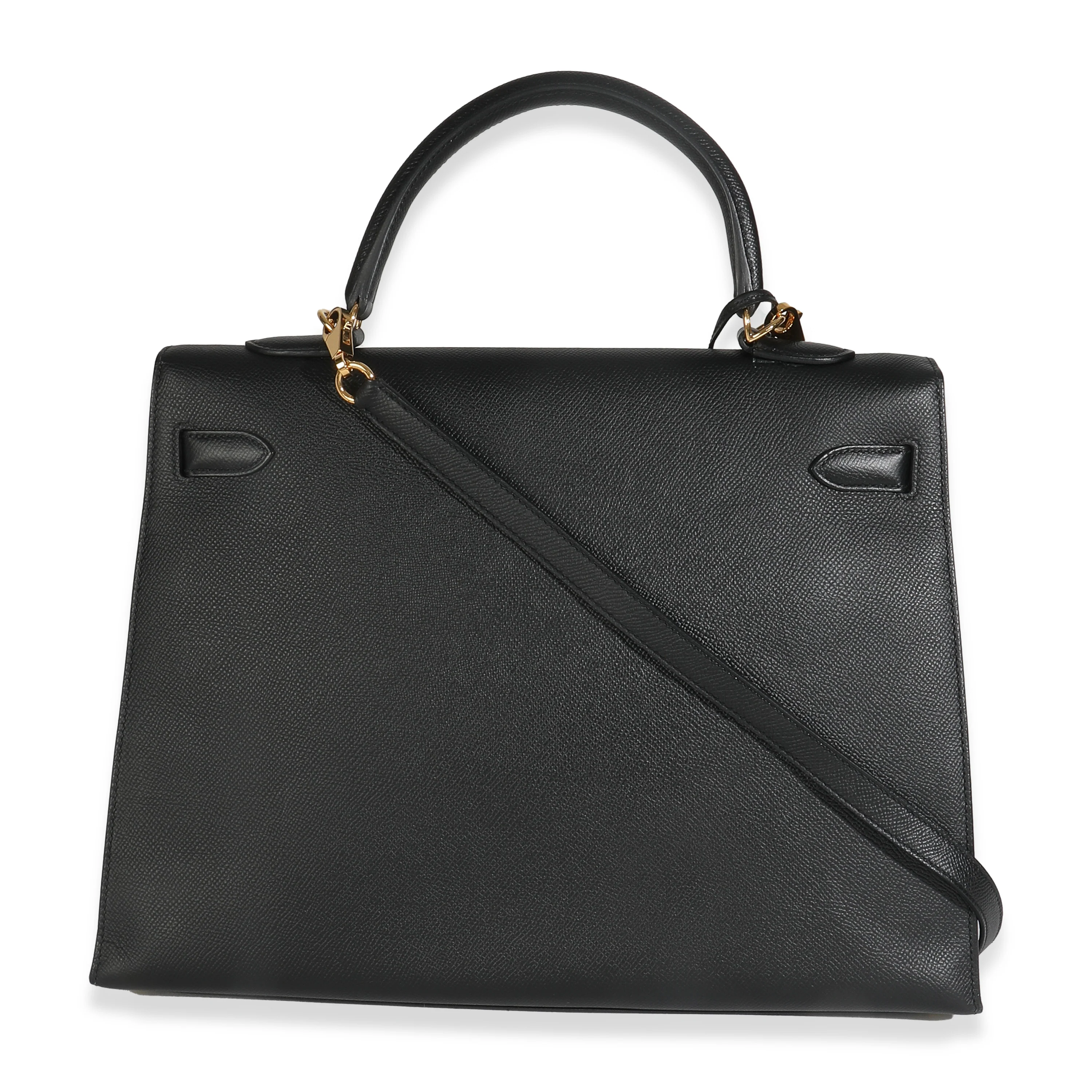 Black Epsom Sellier Kelly 35 GHW - Image 4