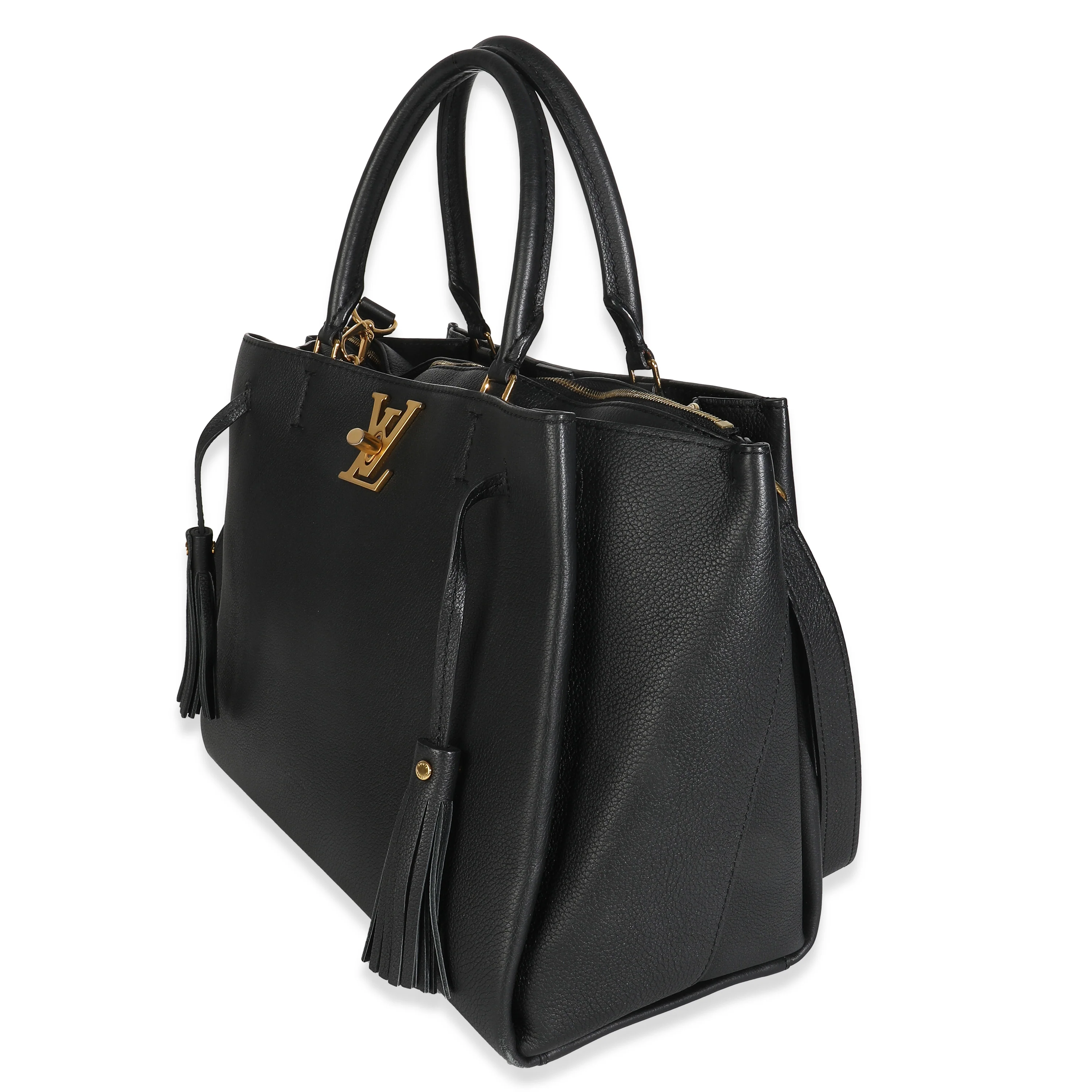 Black Calfskin Lockmeto Bag - Image 2