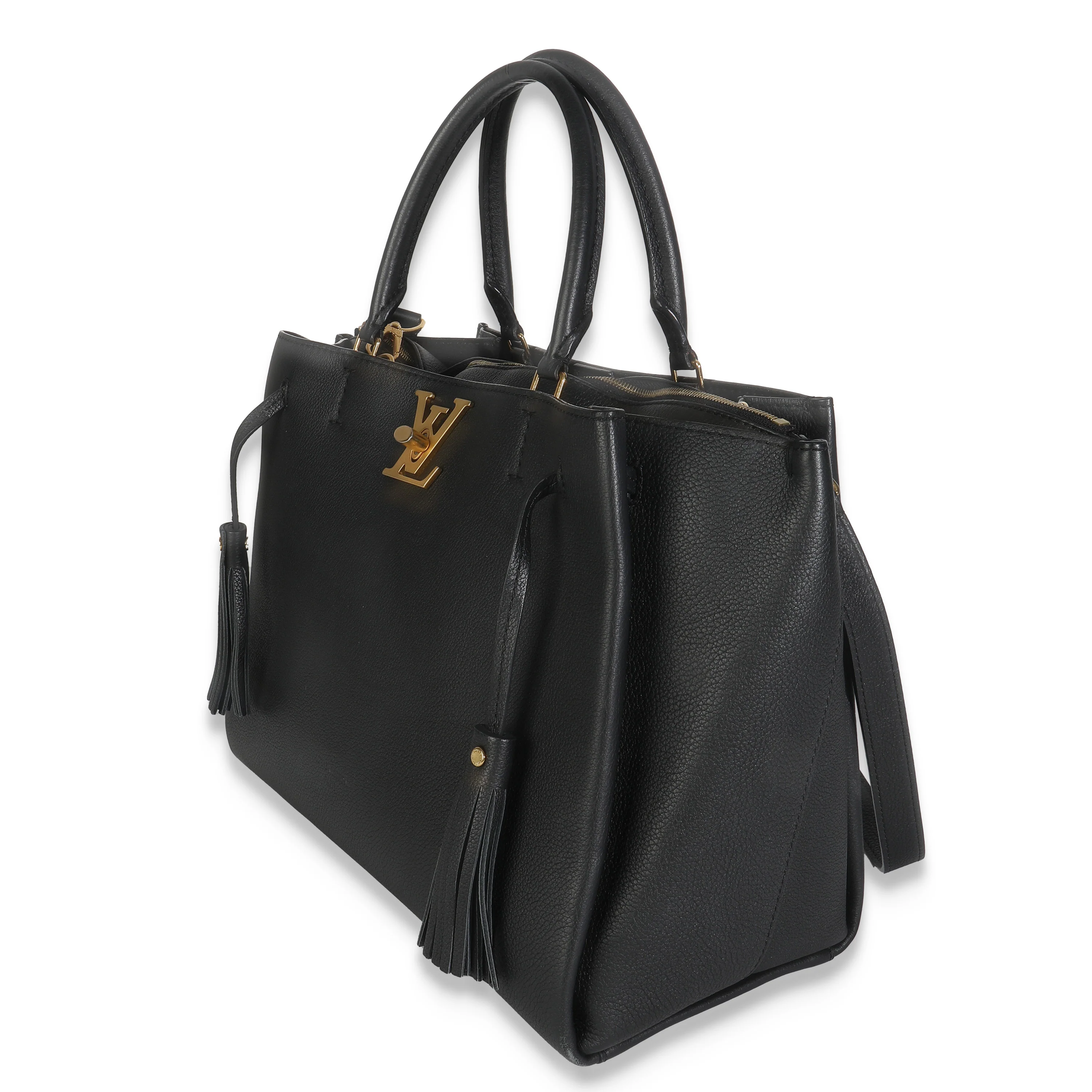Black Calfskin Lockmeto Bag - Image 3