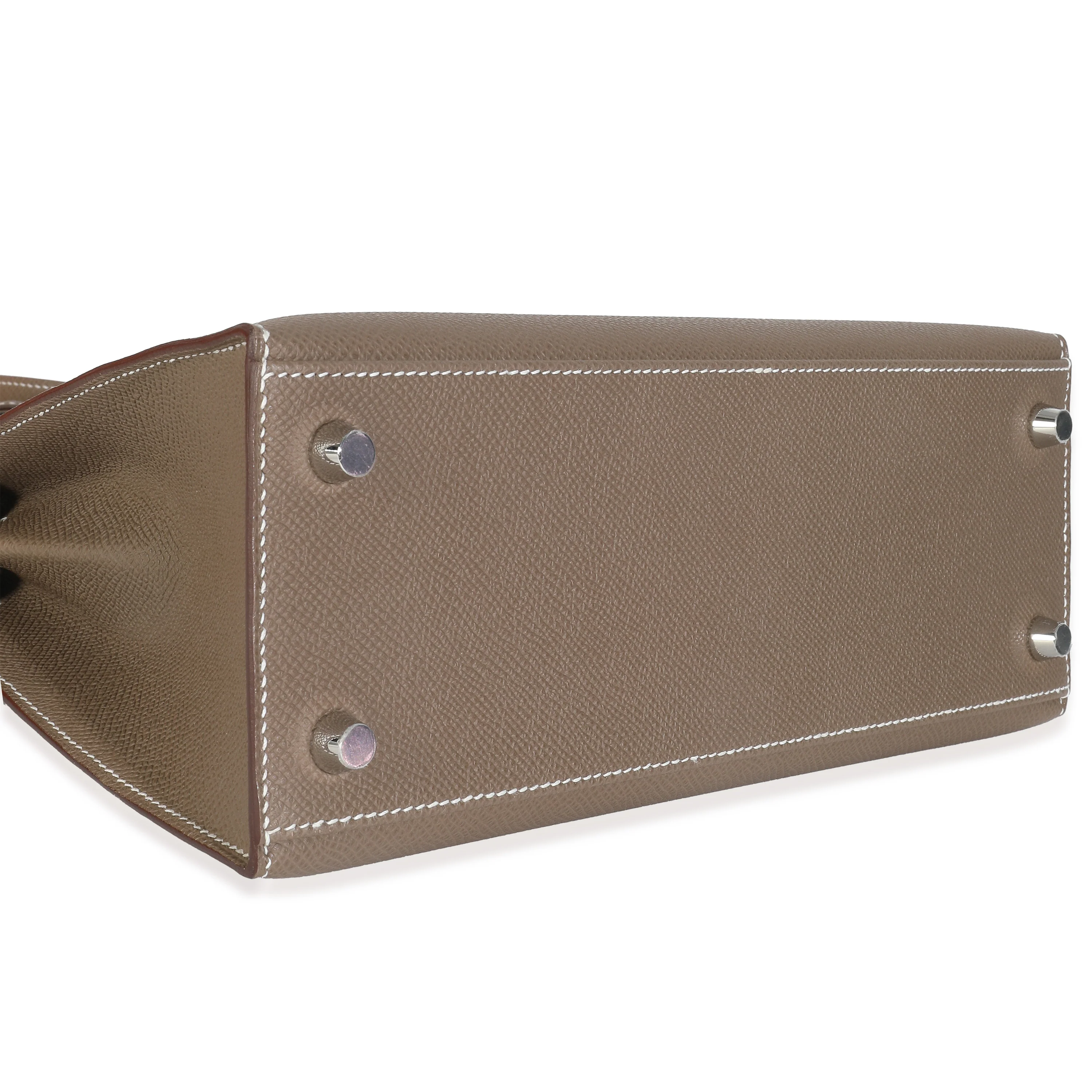 Etoupe Epsom Sellier Kelly 25 PHW - Image 6