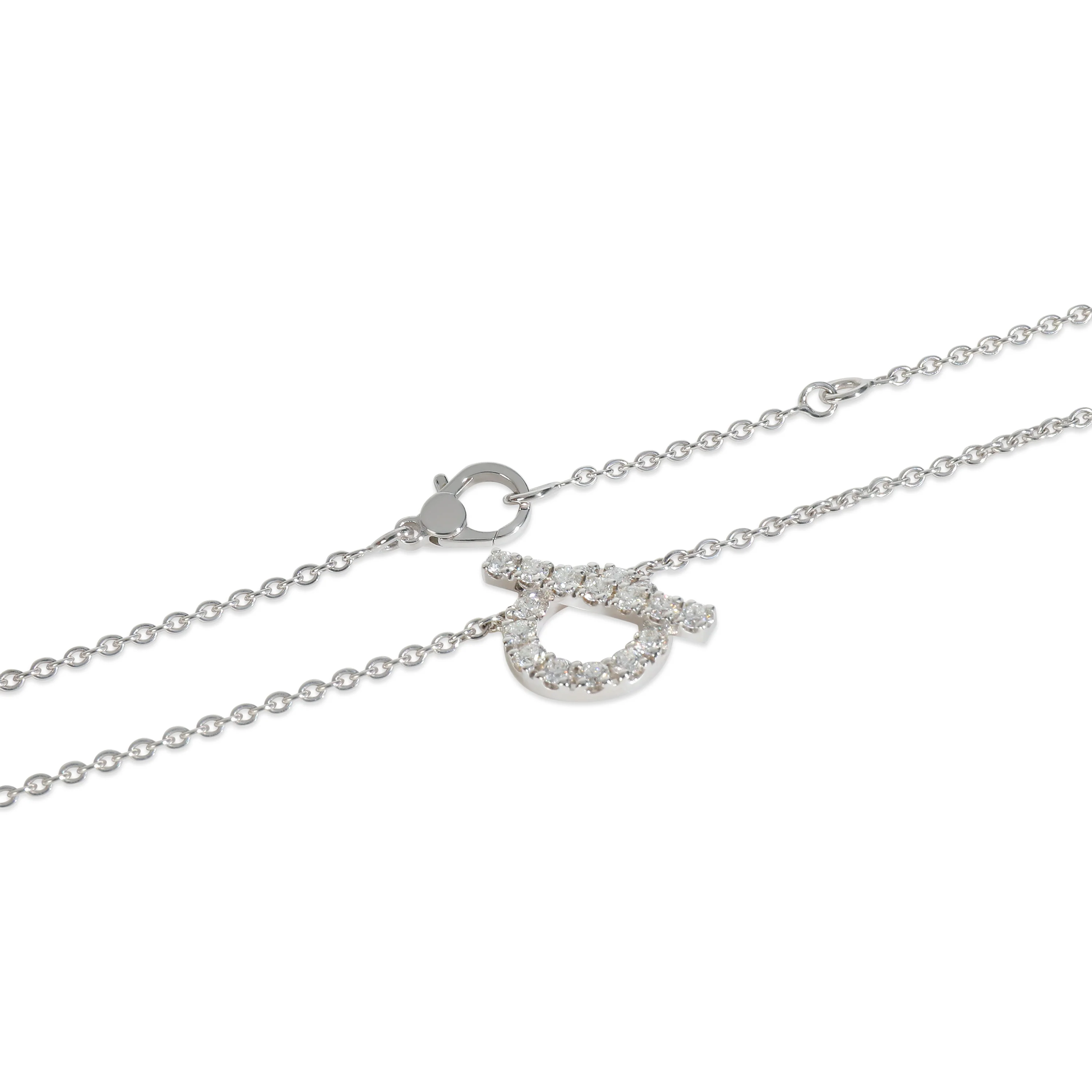 White Gold Diamond Finesse Pendant - Image 3