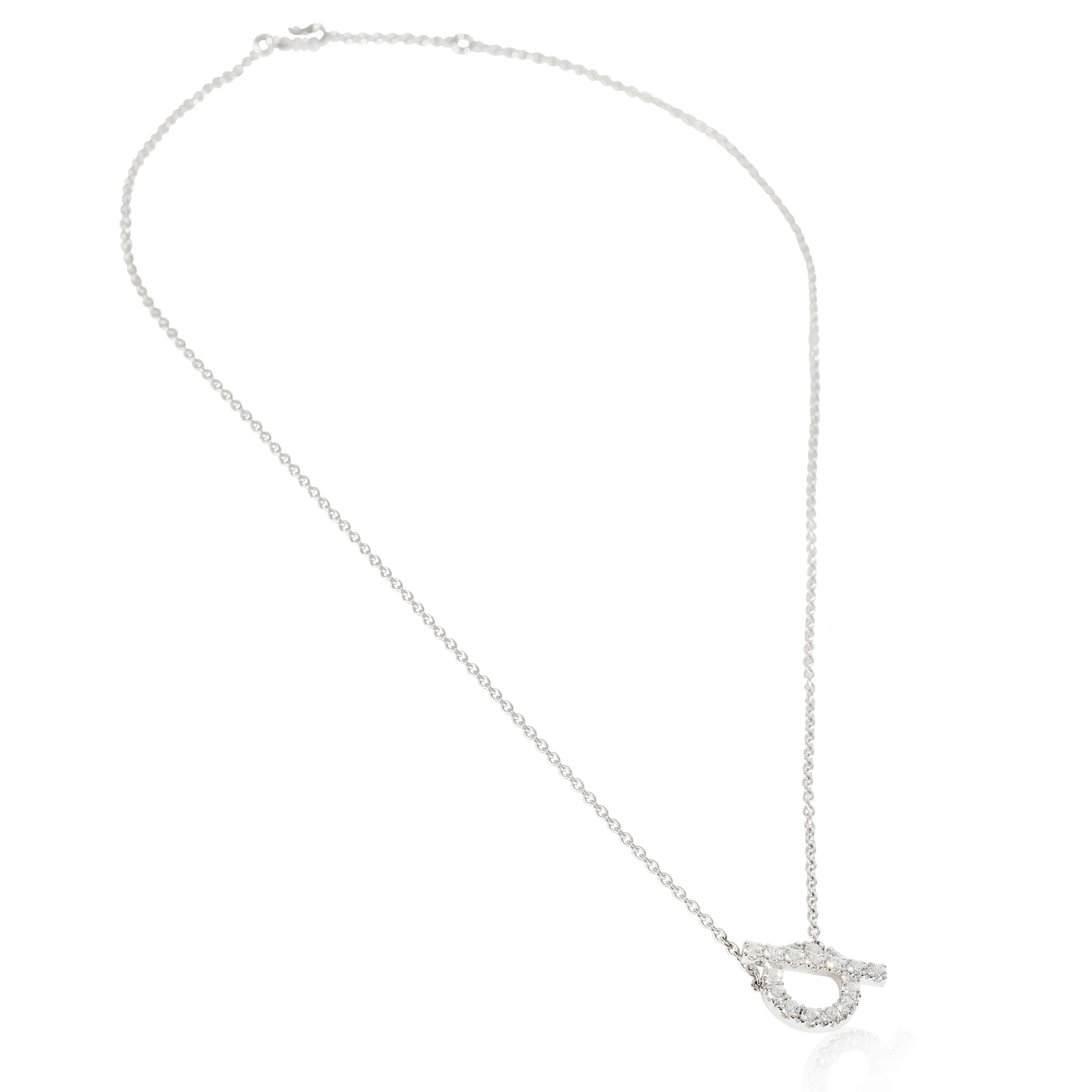 White Gold Diamond Finesse Pendant - Image 4