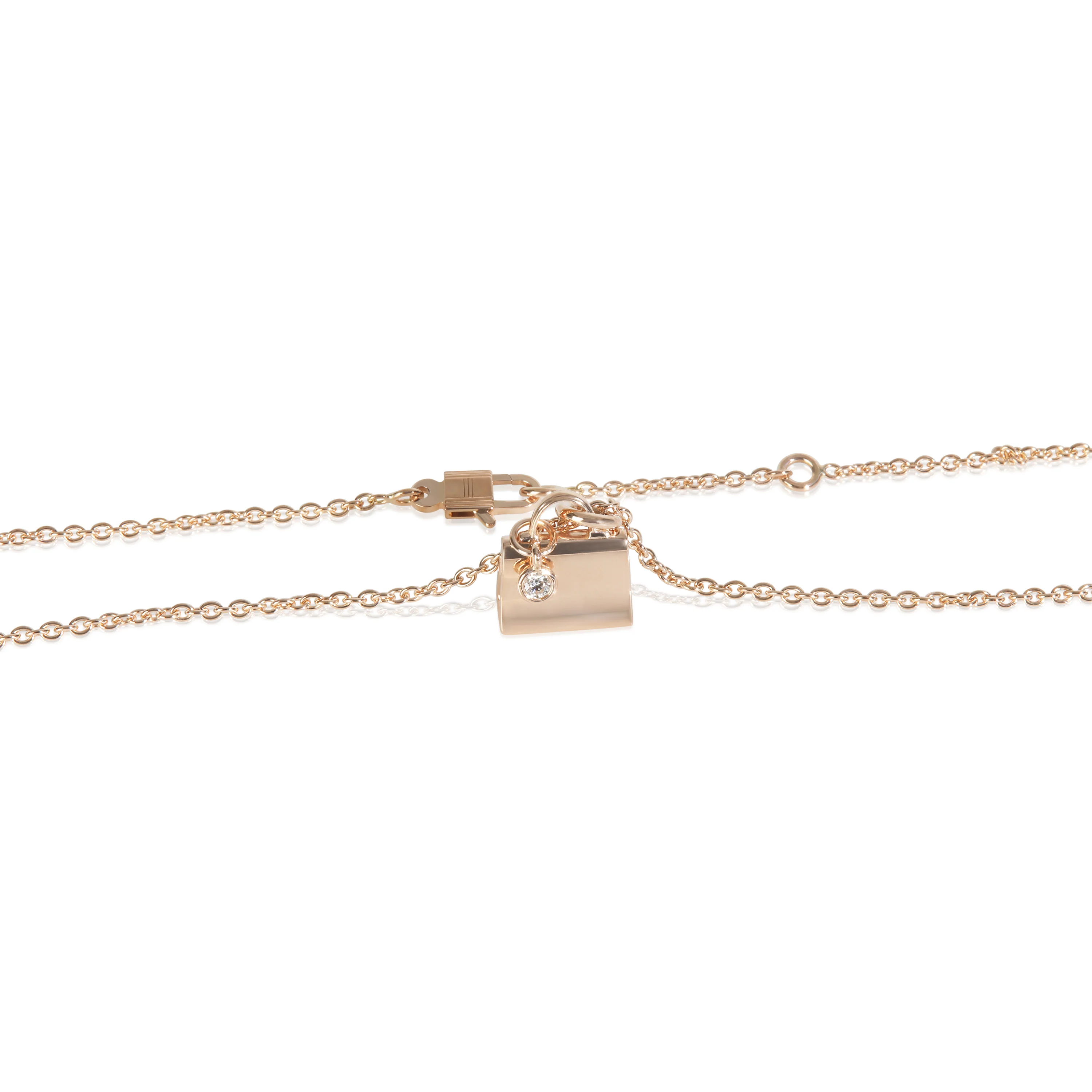Rose Gold Diamond Amulette Kelly Pendant - Image 2