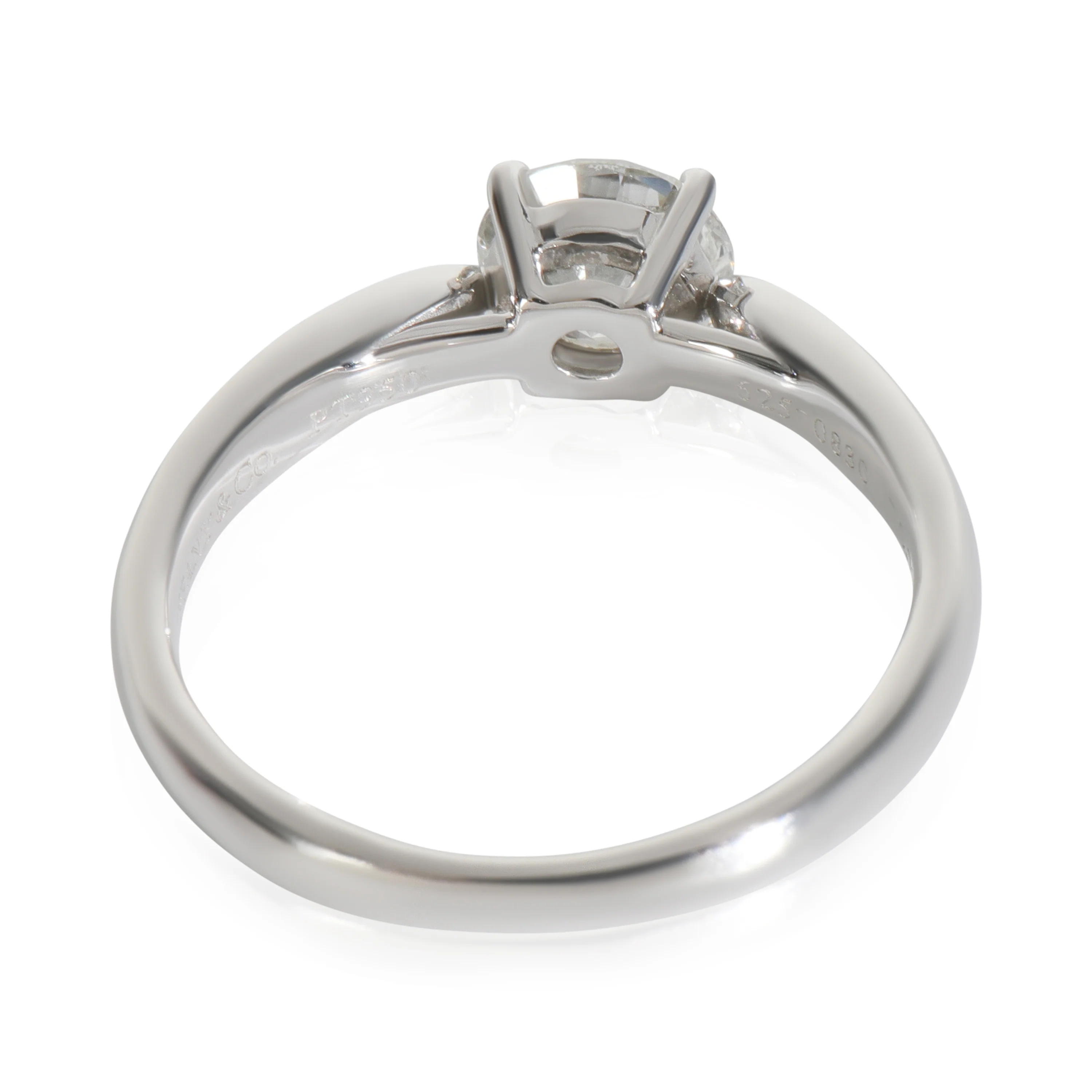 0.72 ct Round Brilliant Diamond Harmony Engagement Ring - Image 3