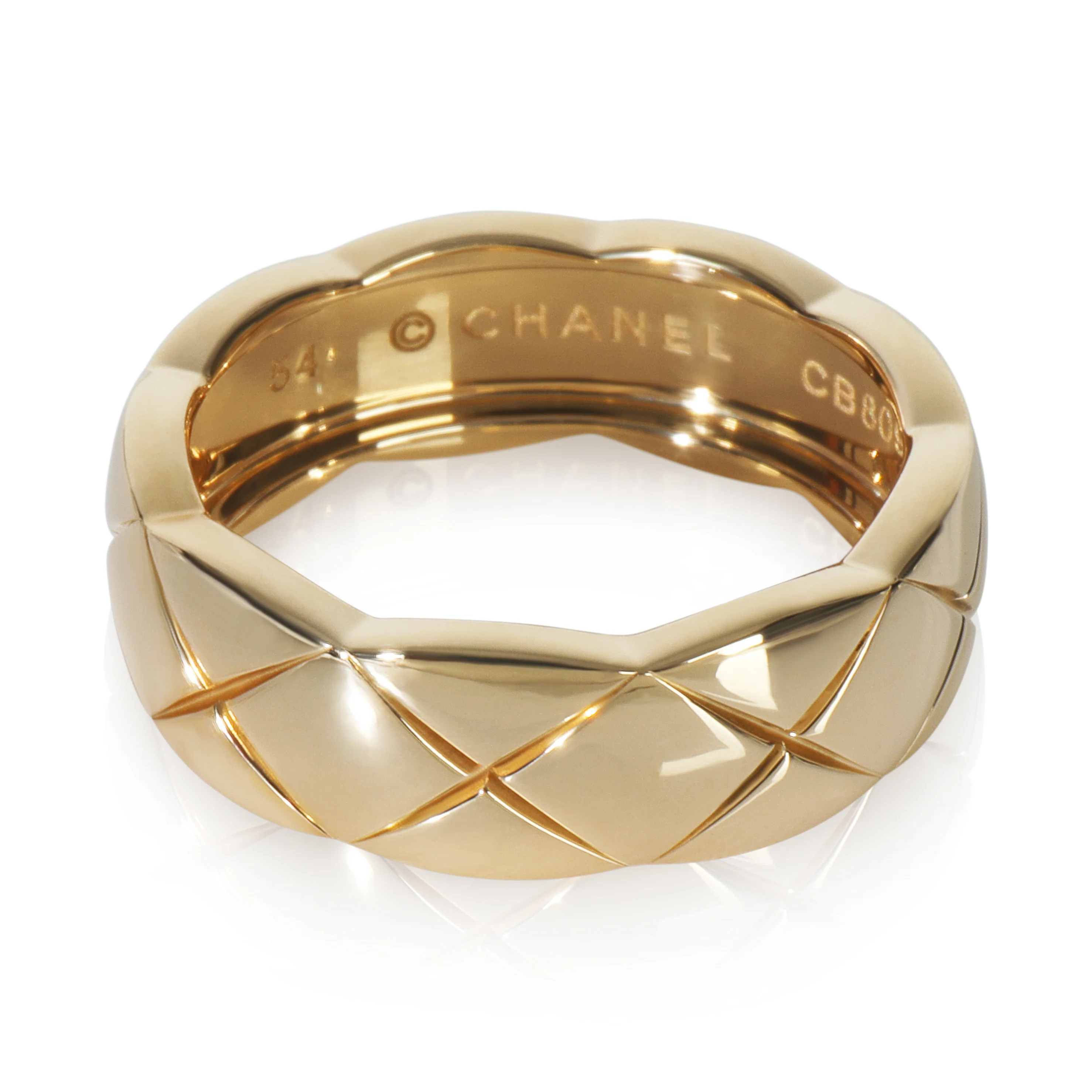 Yellow Gold Small Version Coco Crush Ring