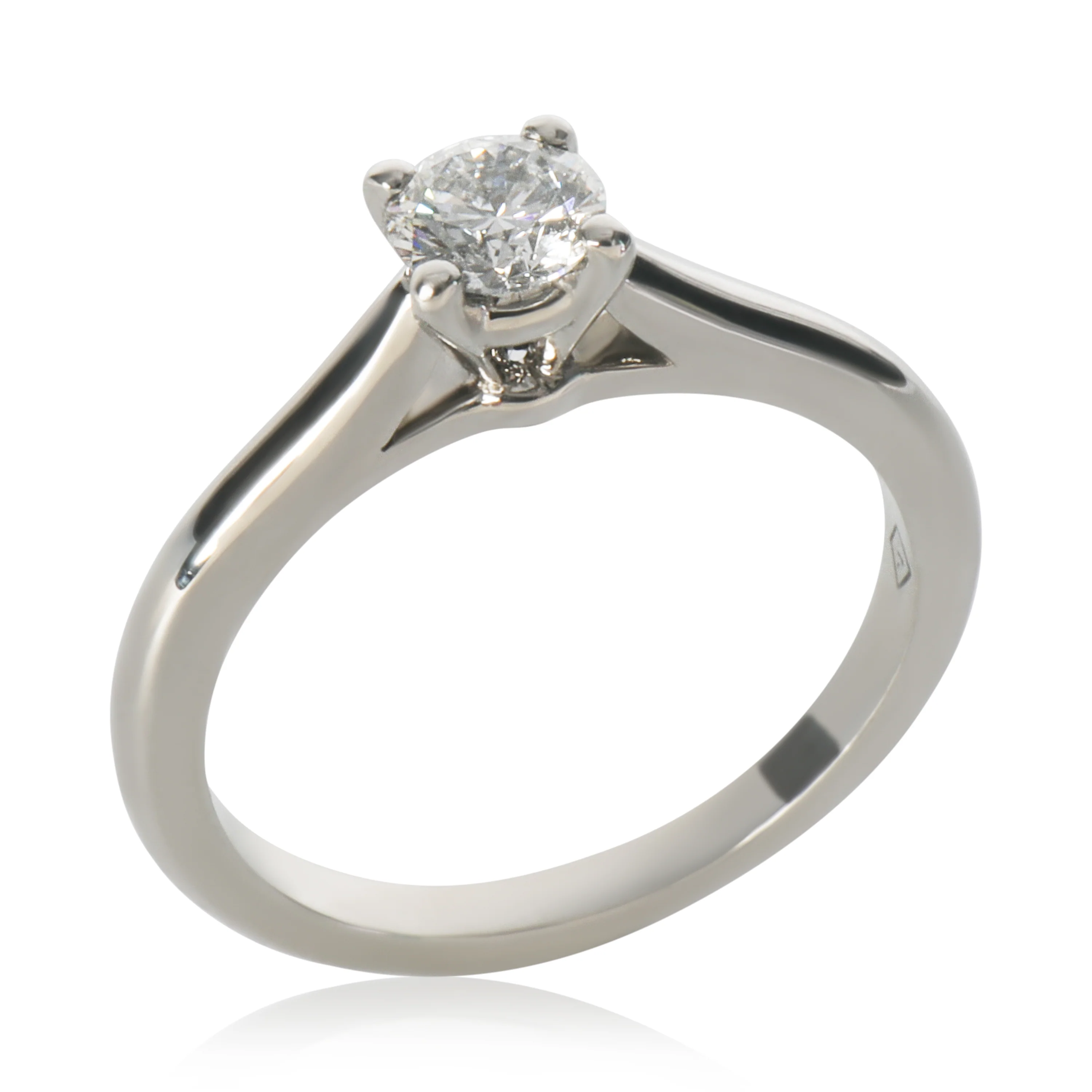 0.33 ct Round Brilliant Diamond 1895 Engagement Ring - Image 4