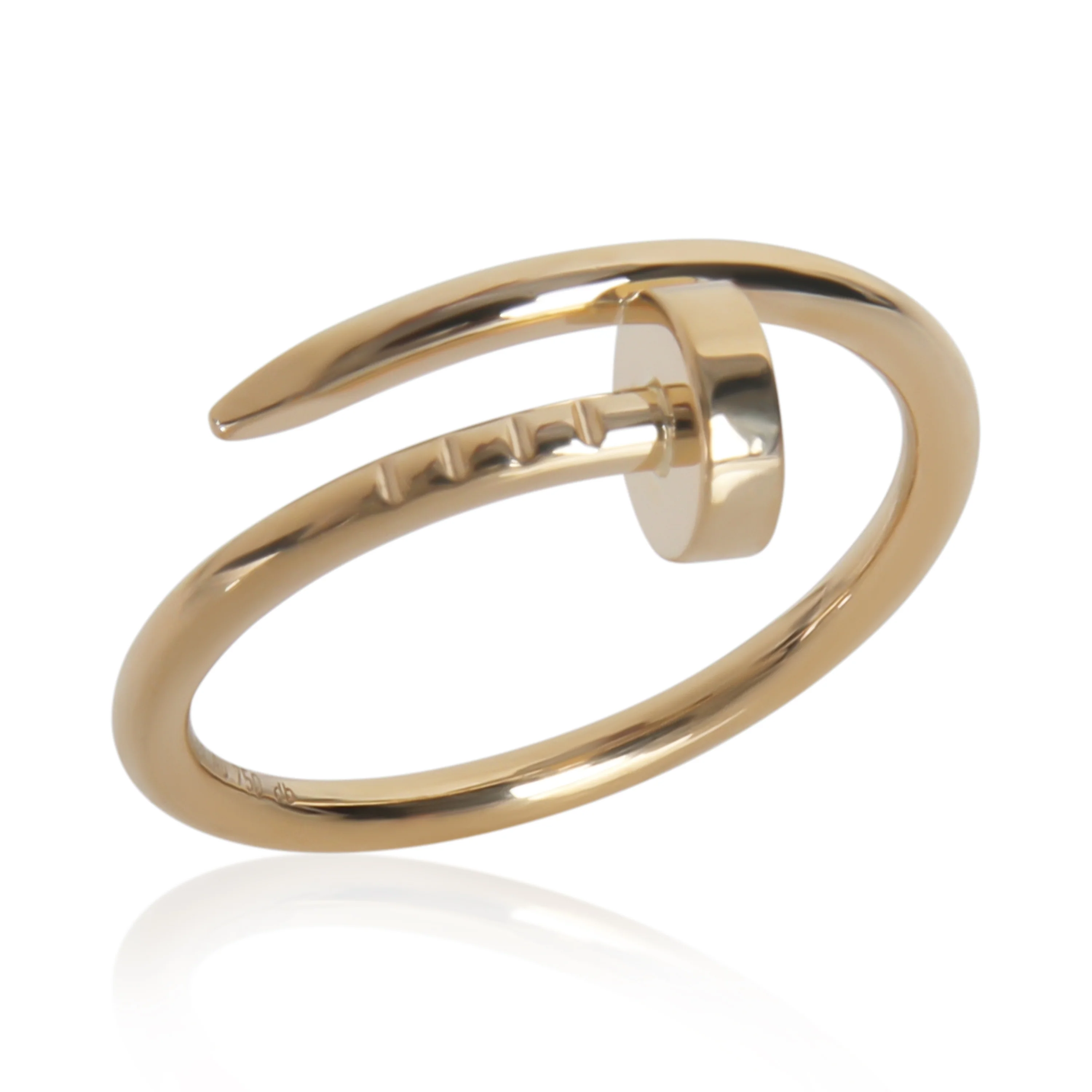 Yellow Gold  Small Model Juste Un Clou Ring - Image 5
