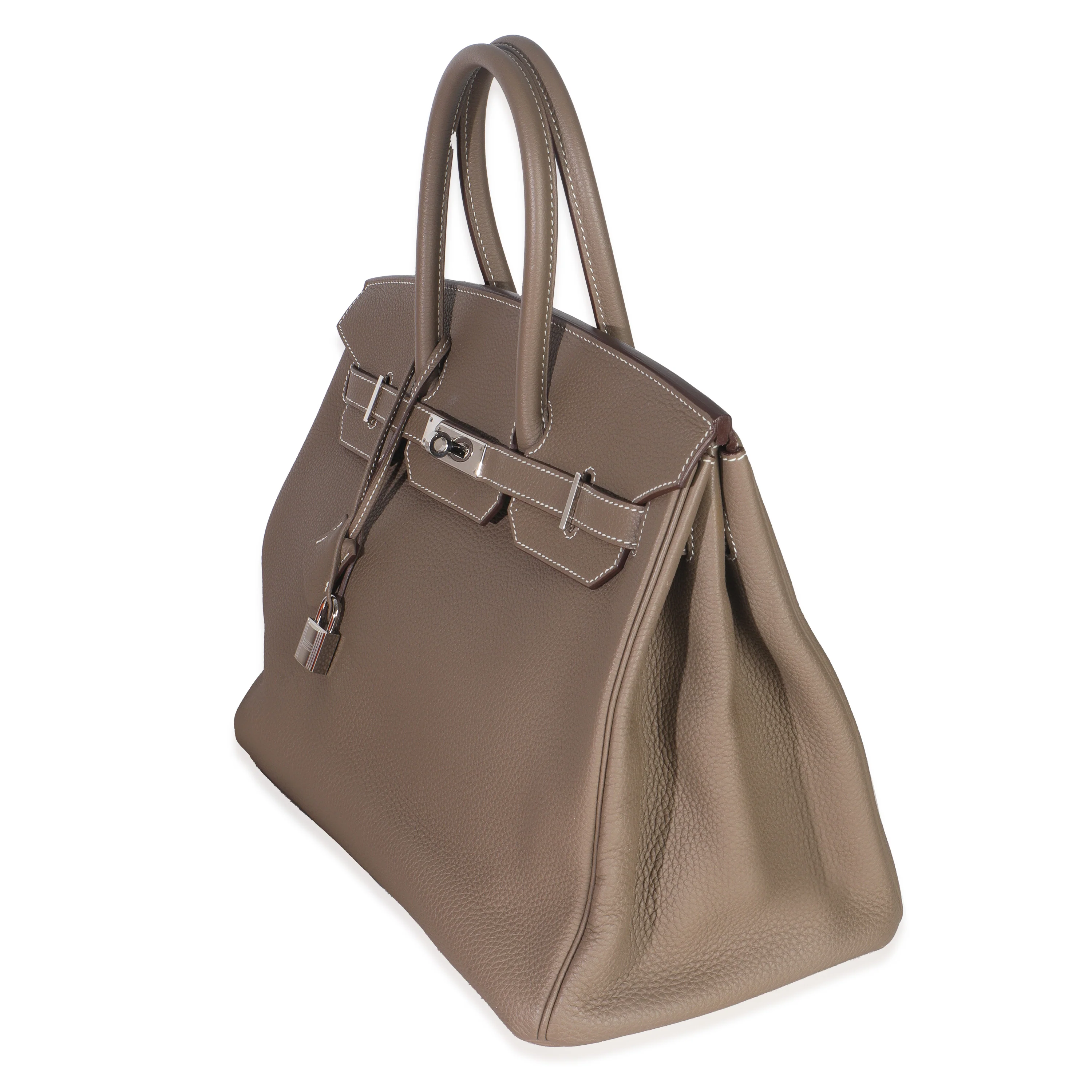 Etoupe Togo Birkin 35 PHW - Image 2
