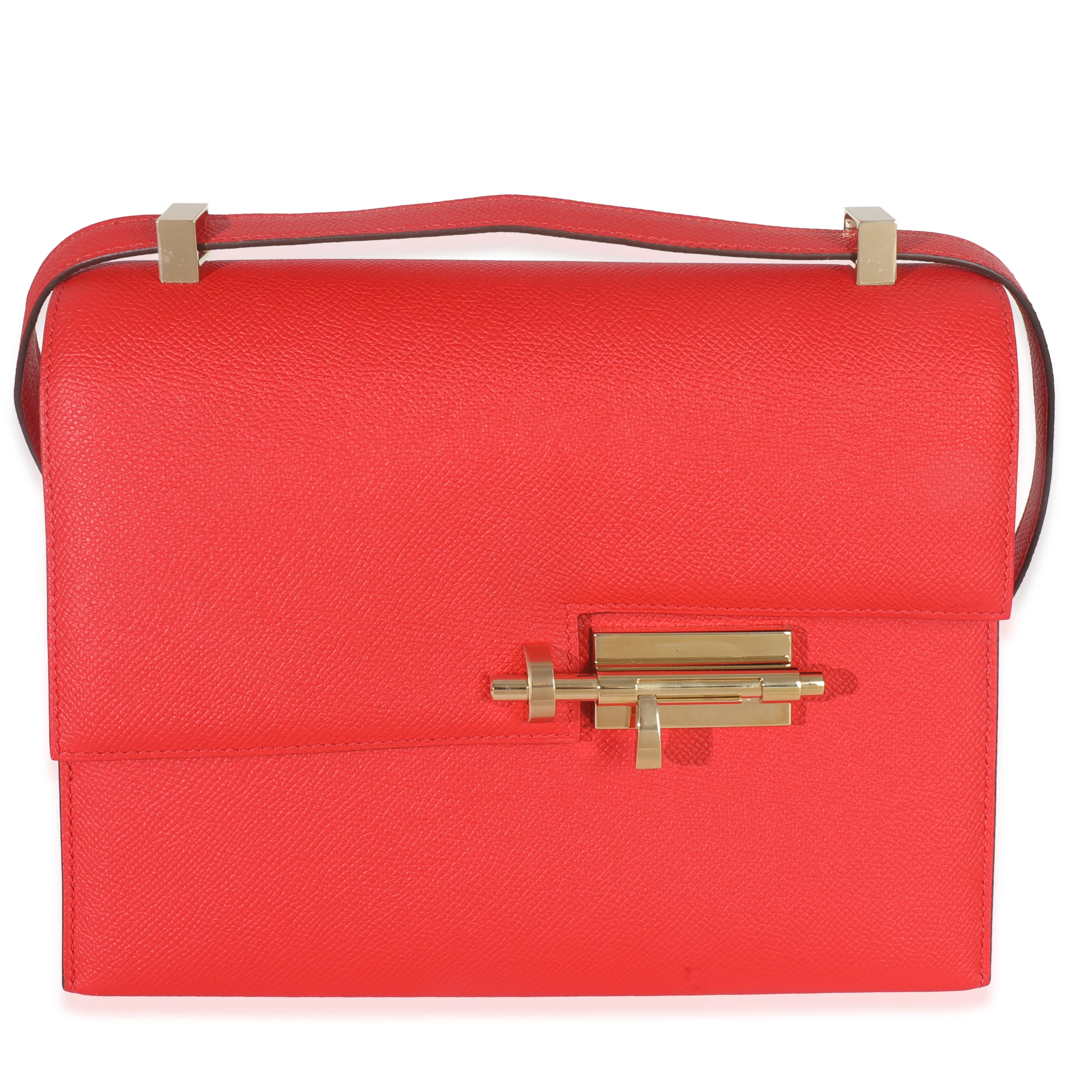Rouge Coeur Epsom Verrou 23 GHW