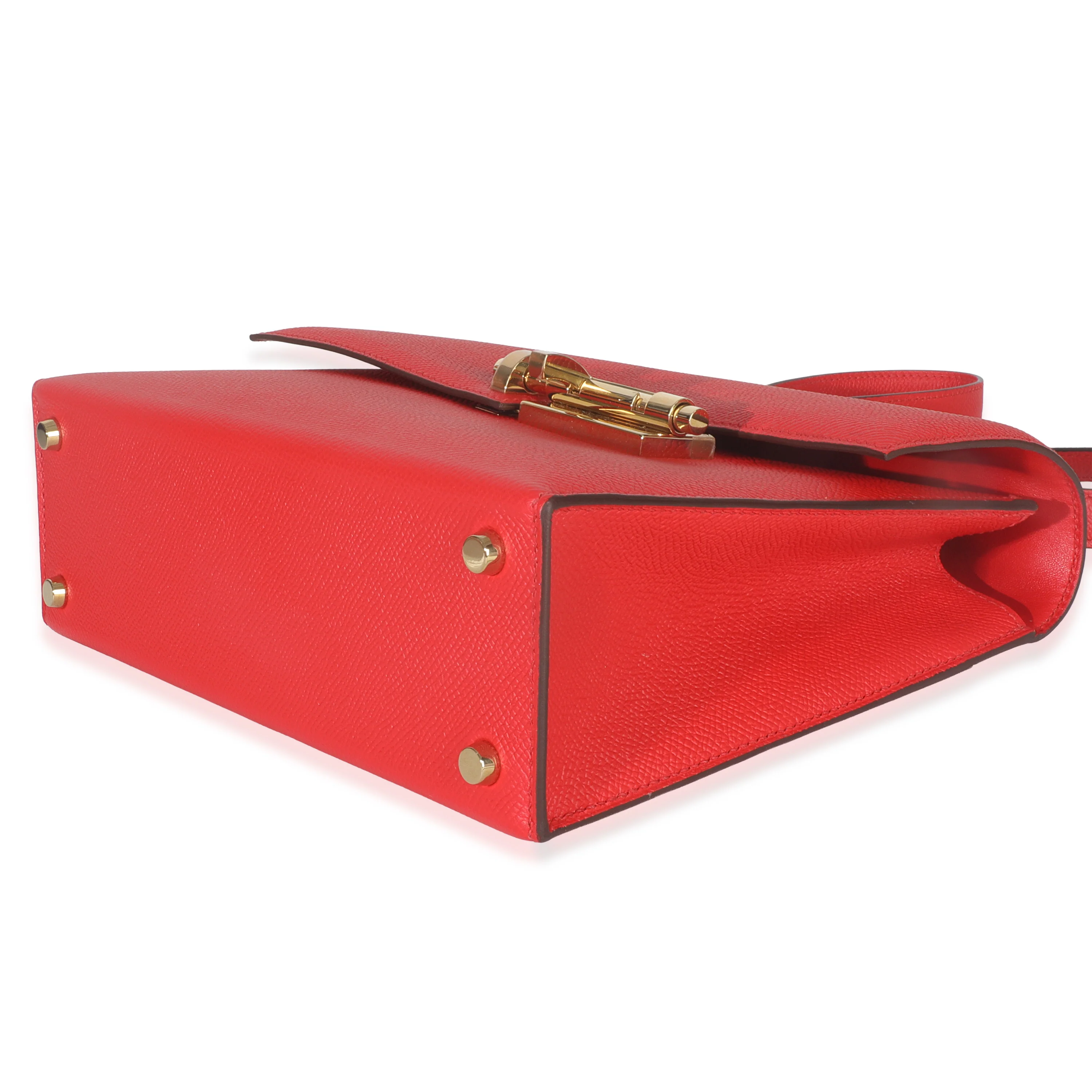 Rouge Coeur Epsom Verrou 23 GHW - Image 6