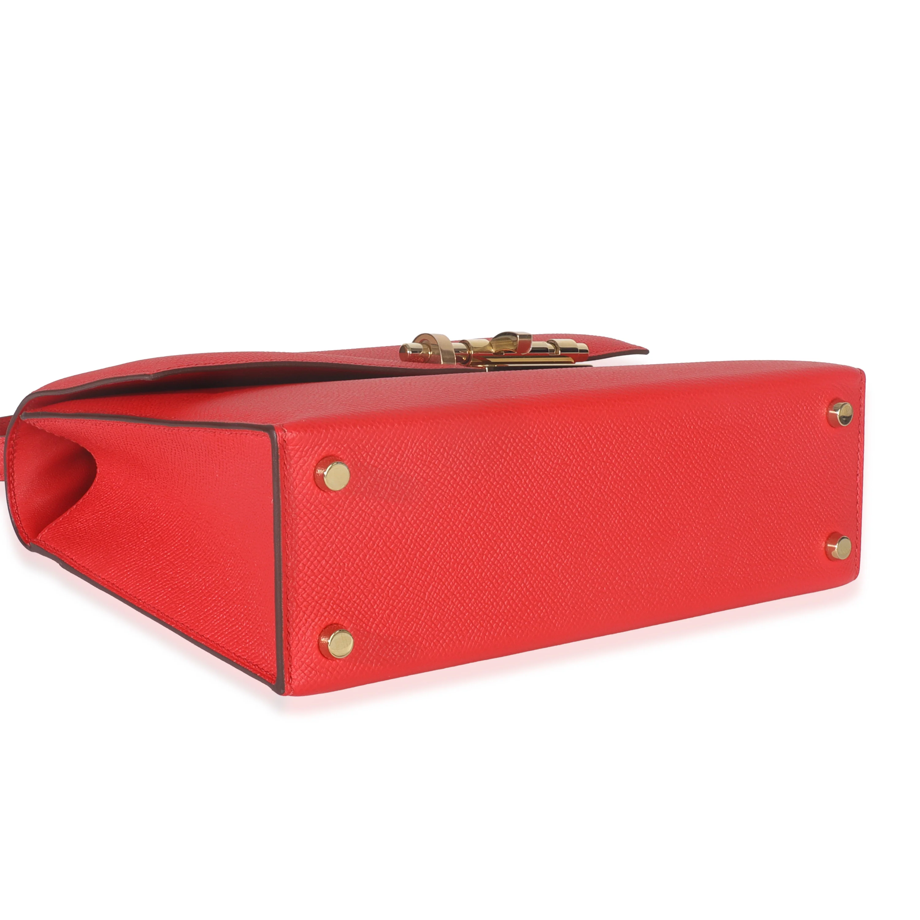 Rouge Coeur Epsom Verrou 23 GHW - Image 8