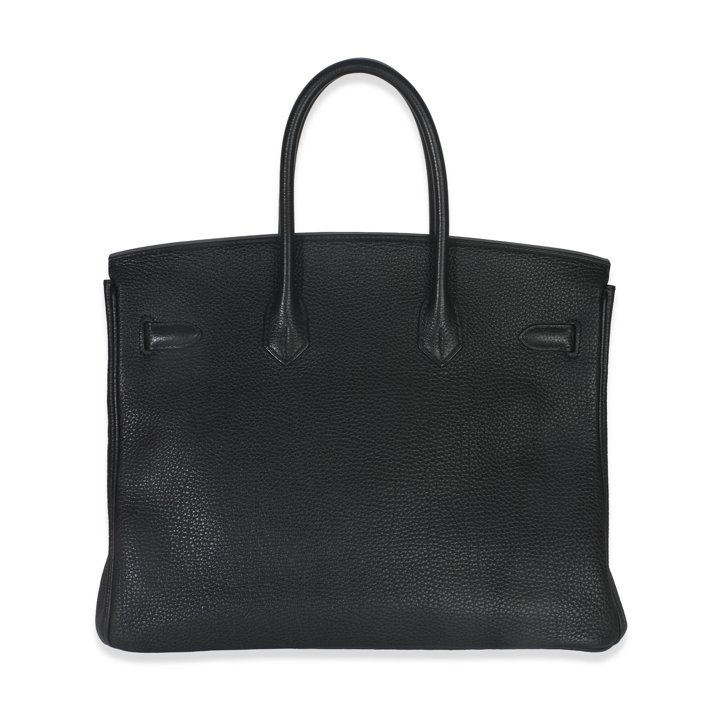 Black Togo Birkin 35 GHW - Image 4