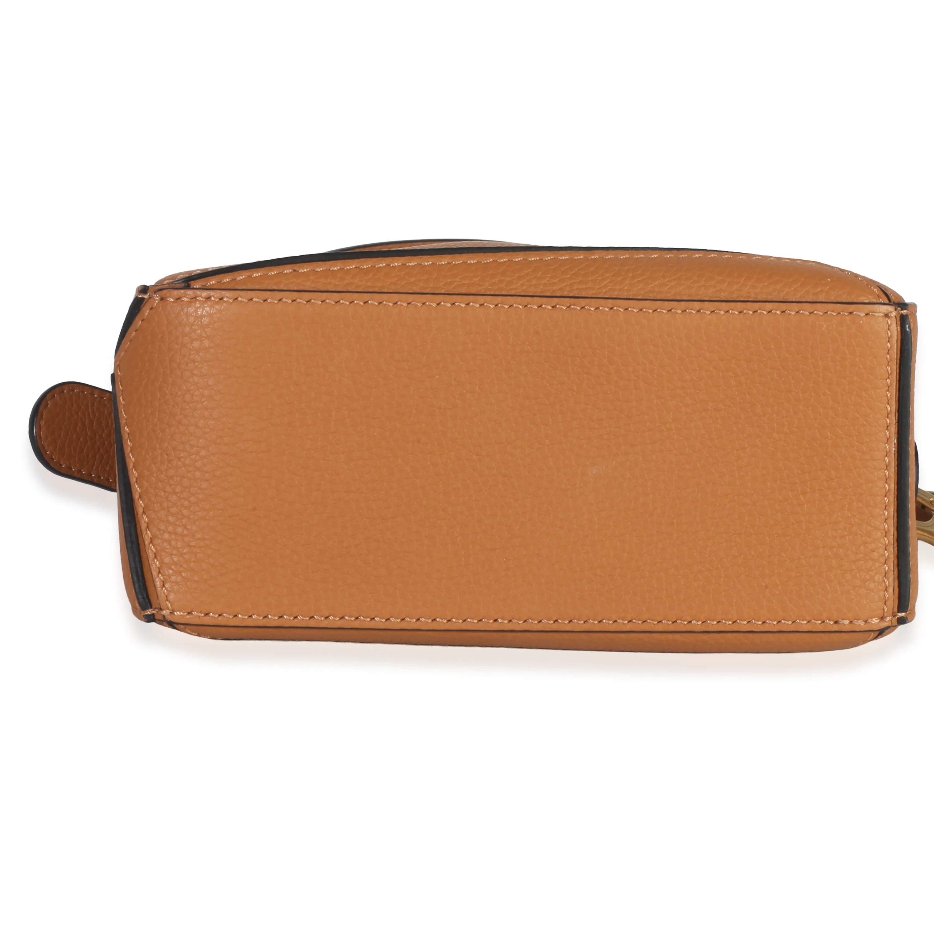 Brown Grained Calfskin Mini Puzzle - Image 5
