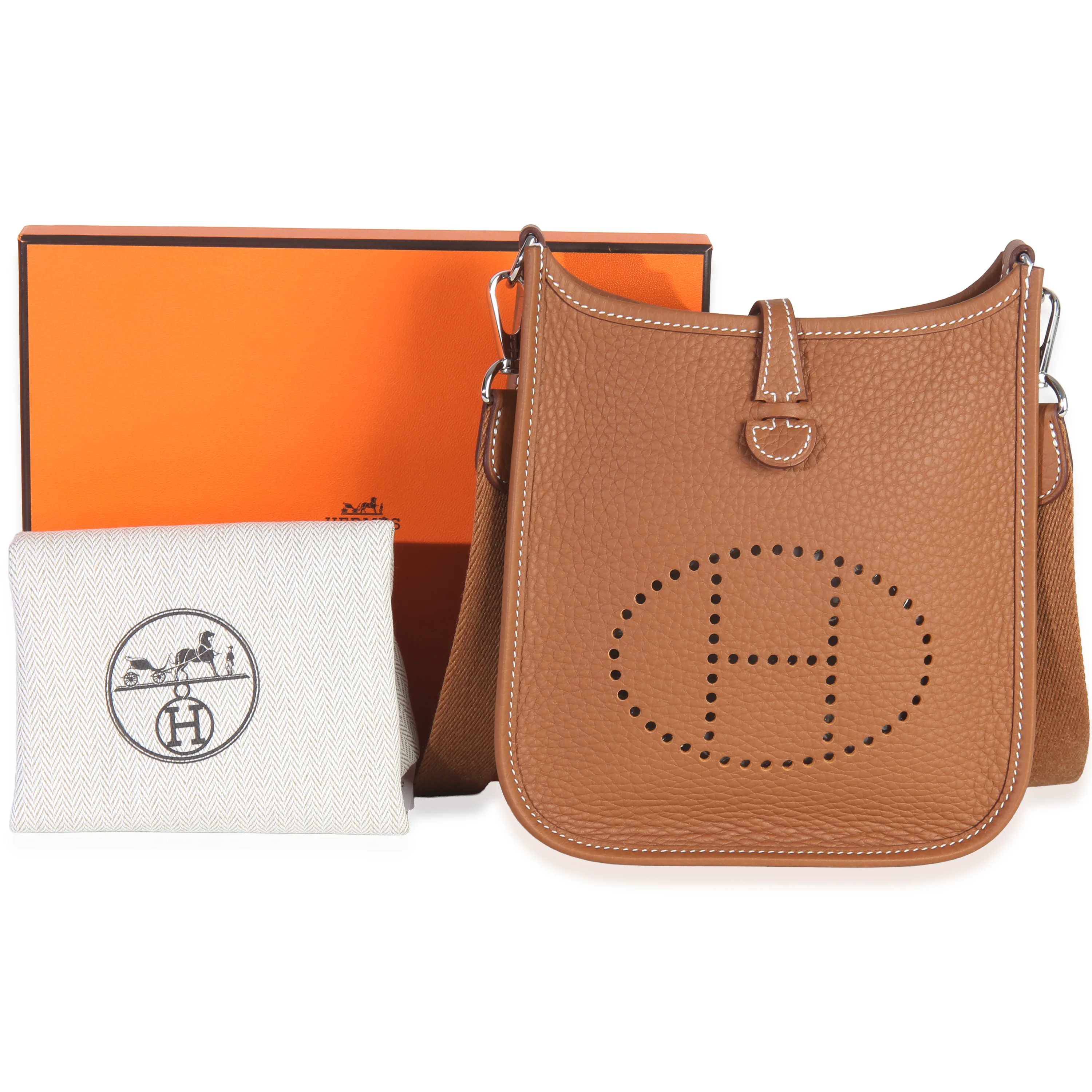 Gold Clemence Mini Evelyne 16 TPM PHW - Image 8
