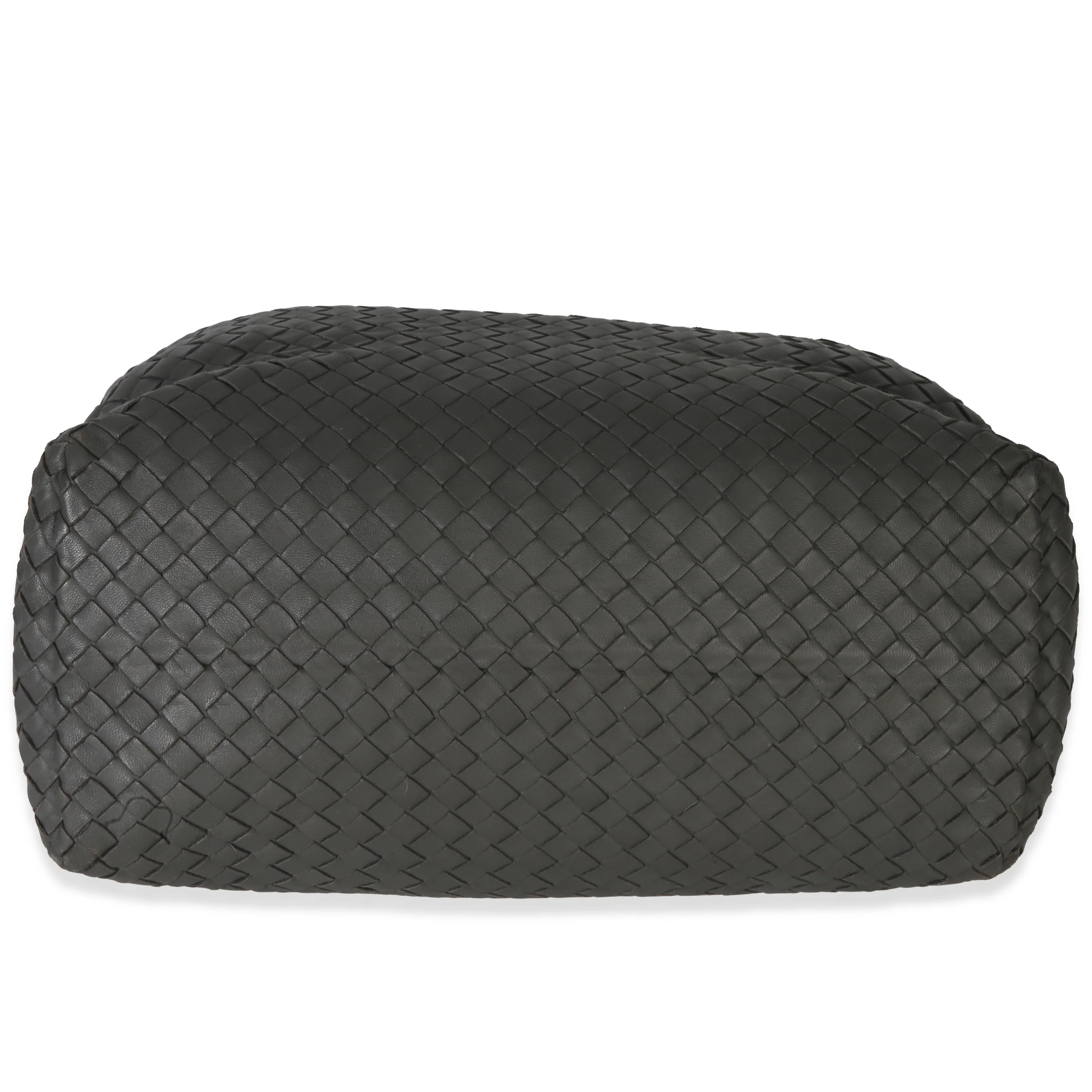 Grey Nappa Intrecciato Medium Chain Tote - Image 5