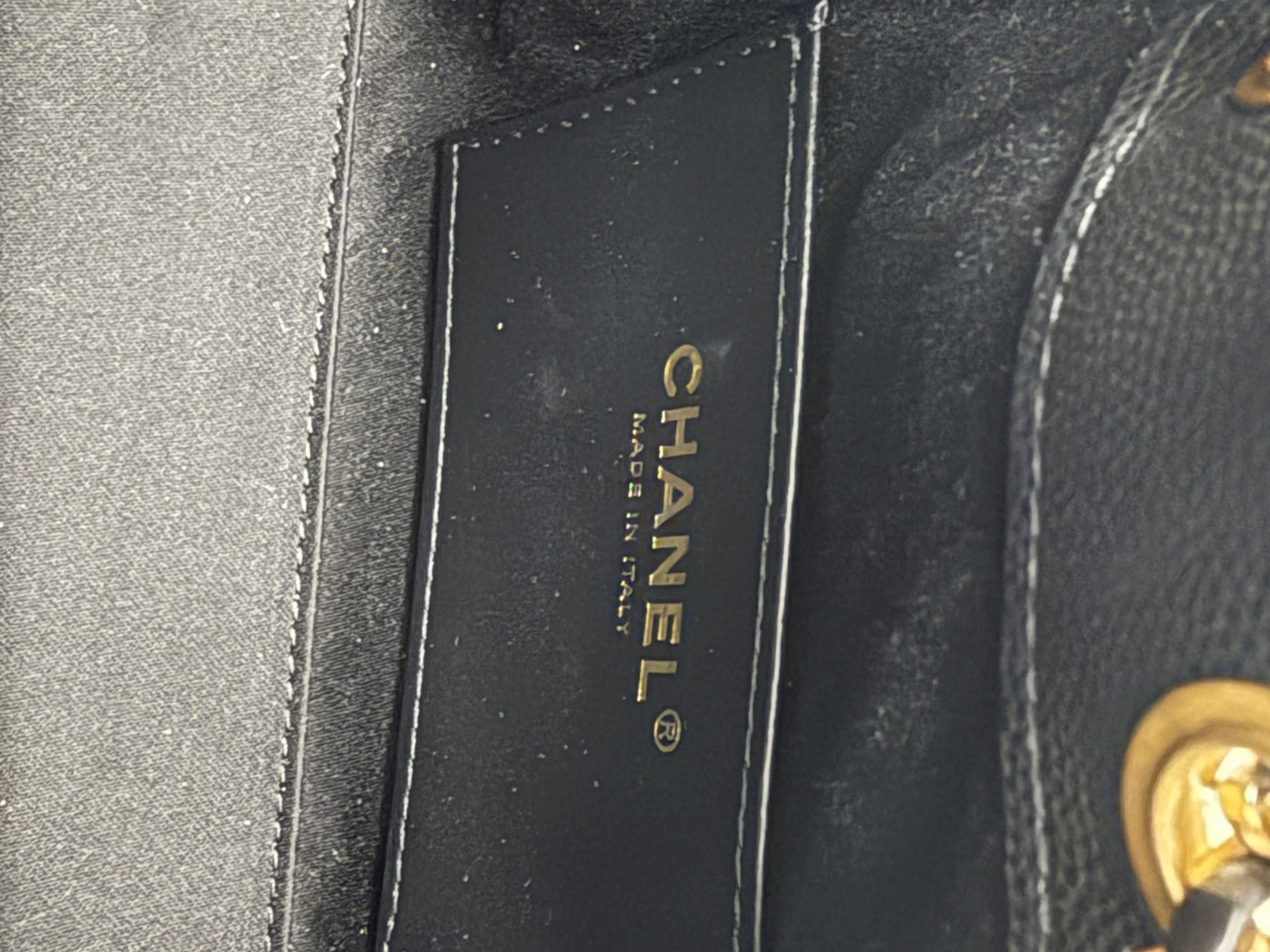 26P Black Quilted Caviar Mini Chanel 25 Hobo Handbag - Image 10