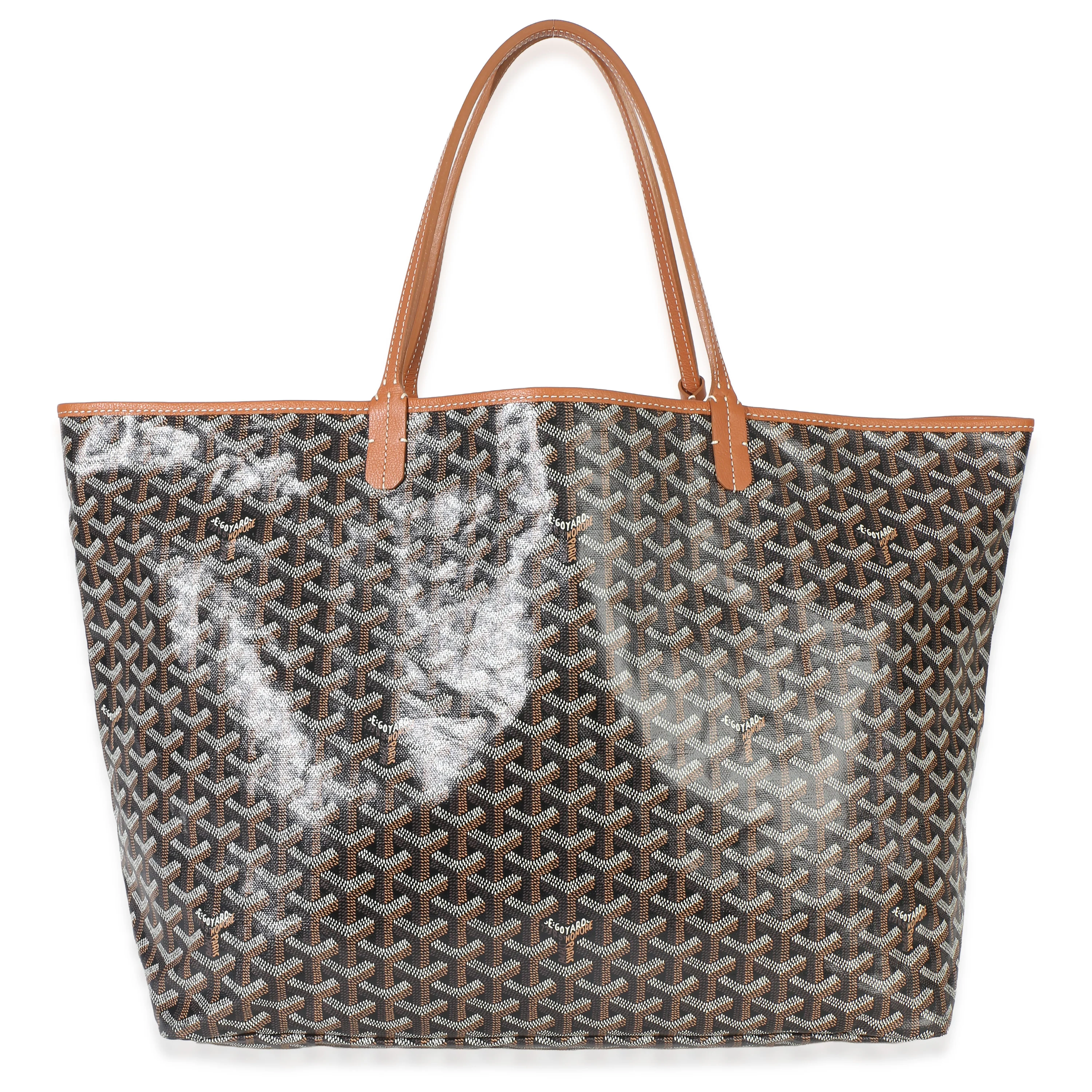 Black Gold Goyardine Canvas Saint Louis GM - Image 4
