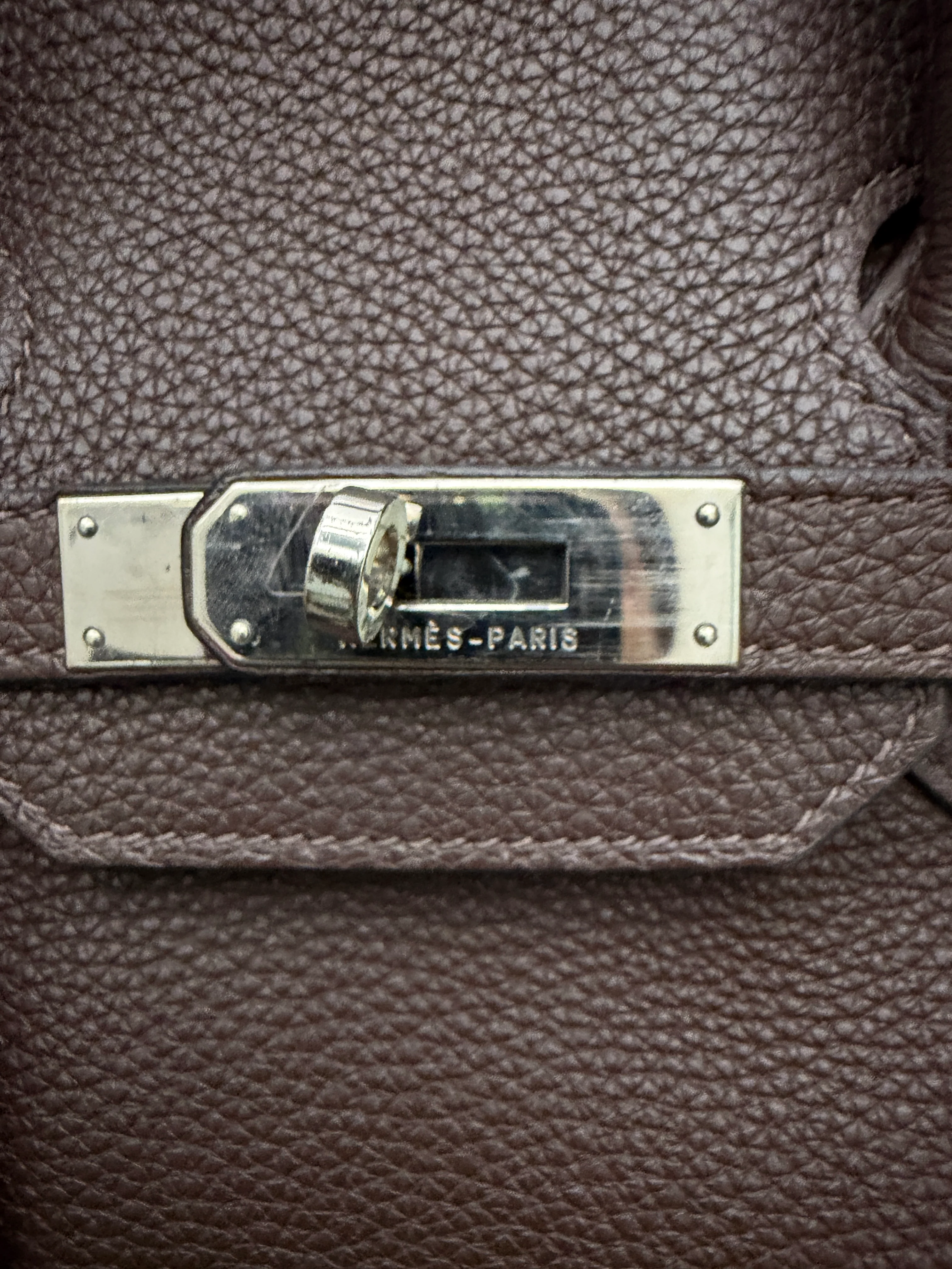 Chocolat Togo Birkin 35 PHW - Image 9