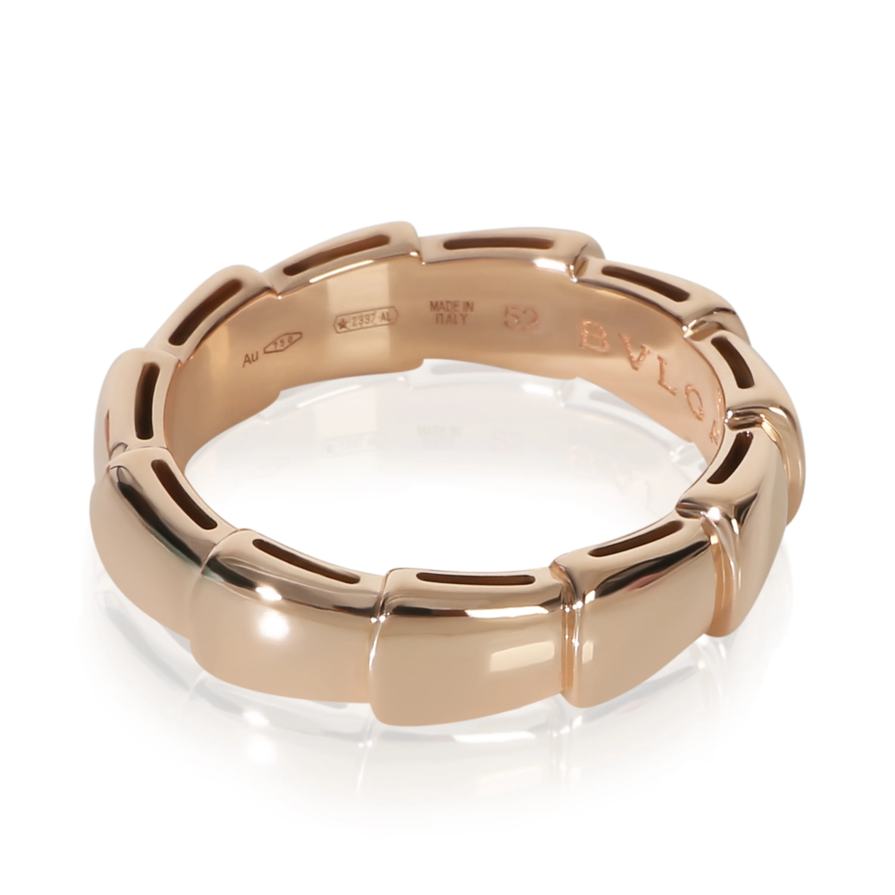 Rose Gold  Serpenti Viper Thick Band - Image 2