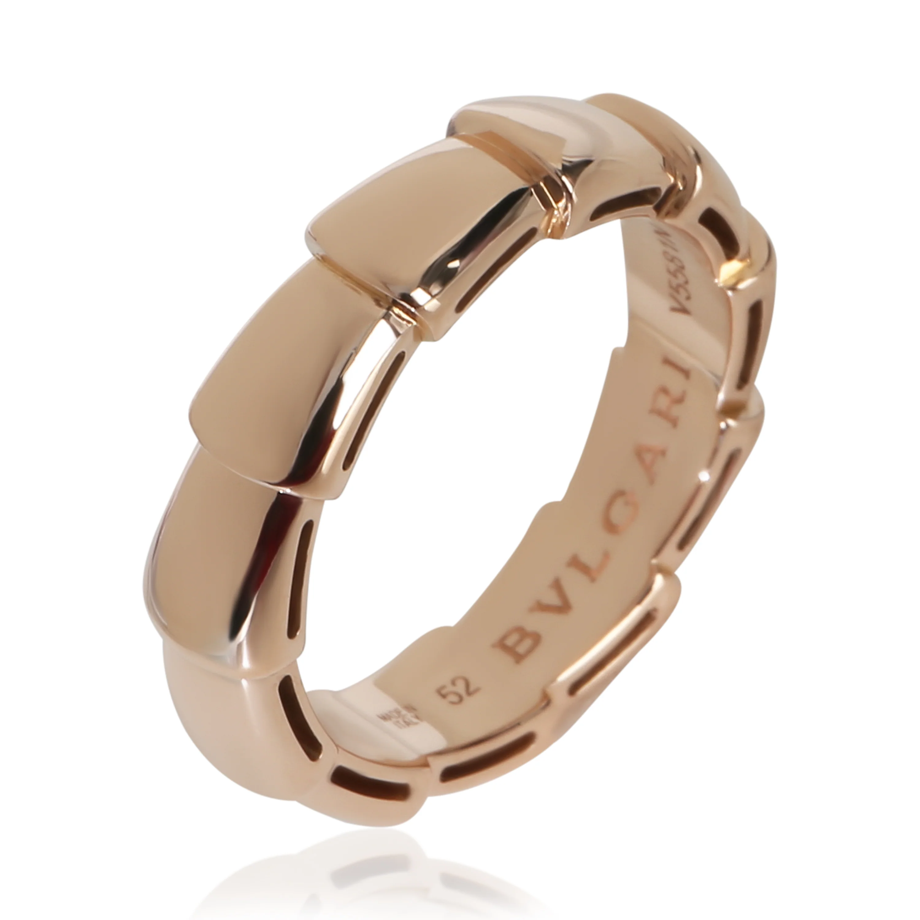 Rose Gold  Serpenti Viper Thick Band - Image 4